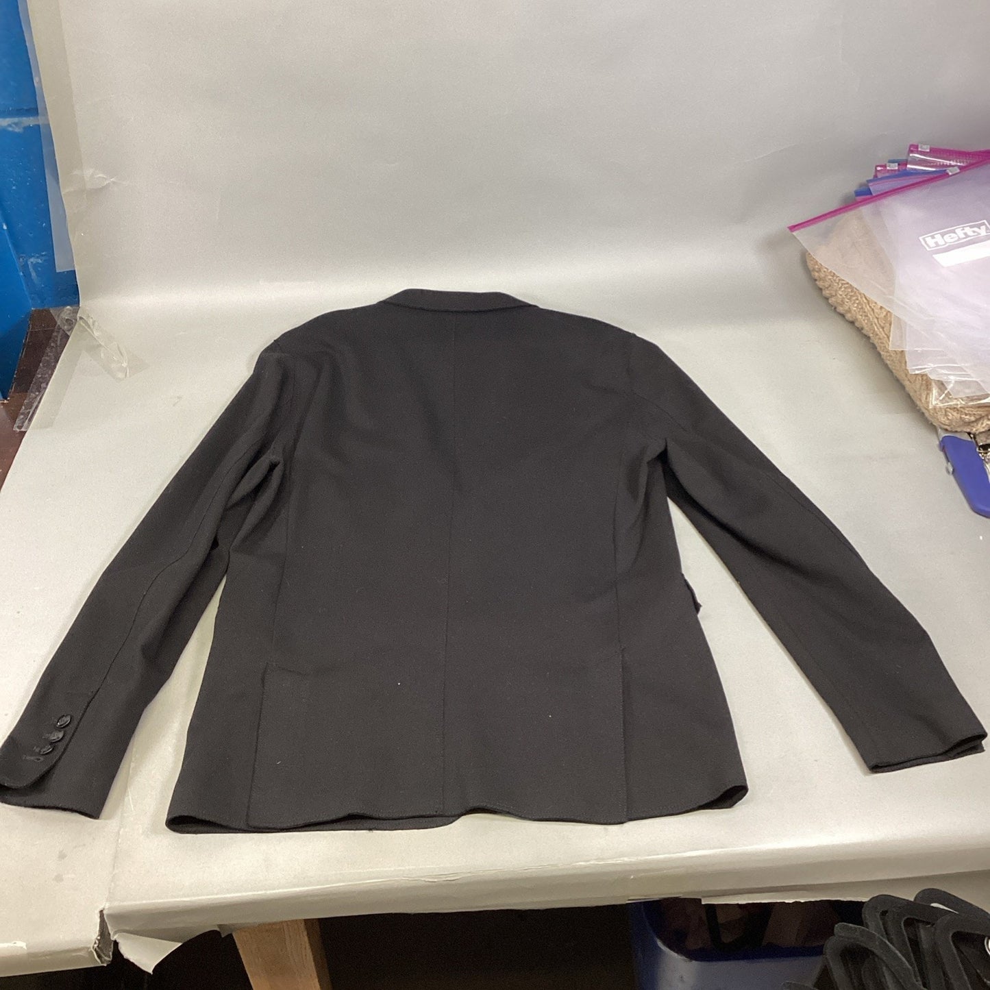 The Kooples Men's Black Fitted 2 Button Blazer Sport Coat