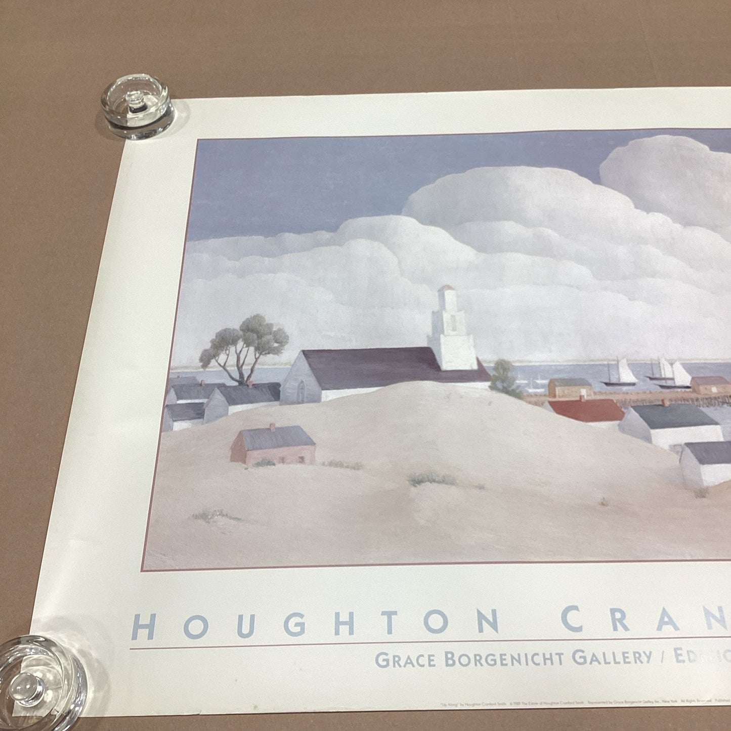 Houghton Cranford Smith Editions Limited Galleries Up Along Poster - 35.75x25”
