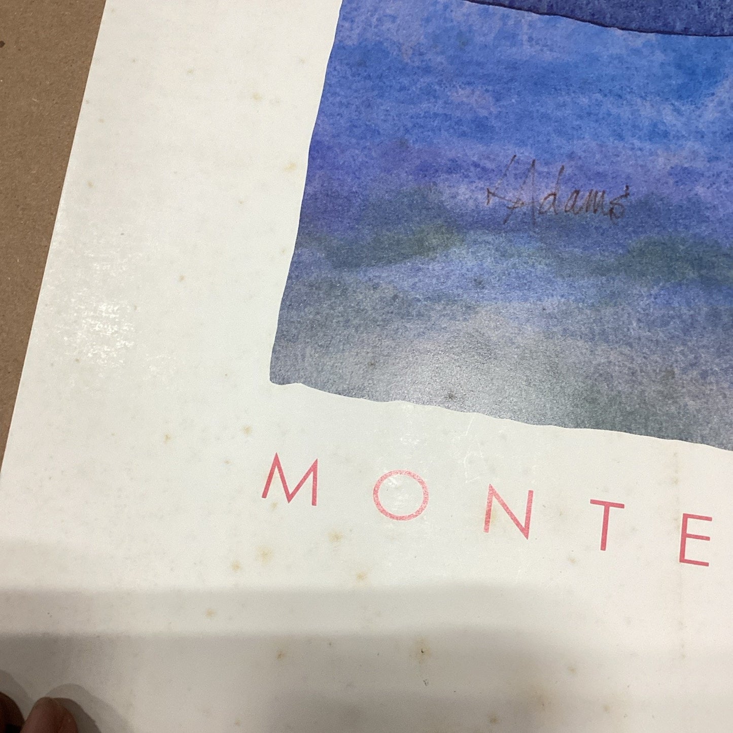 Linda Adams Kessler Monterey Bay Boats Poster - 26x19.25”