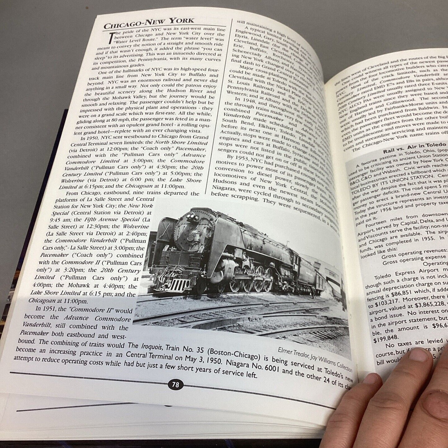 NEW YORK CENTRAL'S GREAT STEEL FLEET 1948-1967 By Geoffrey H. Doughty (1995 HC)