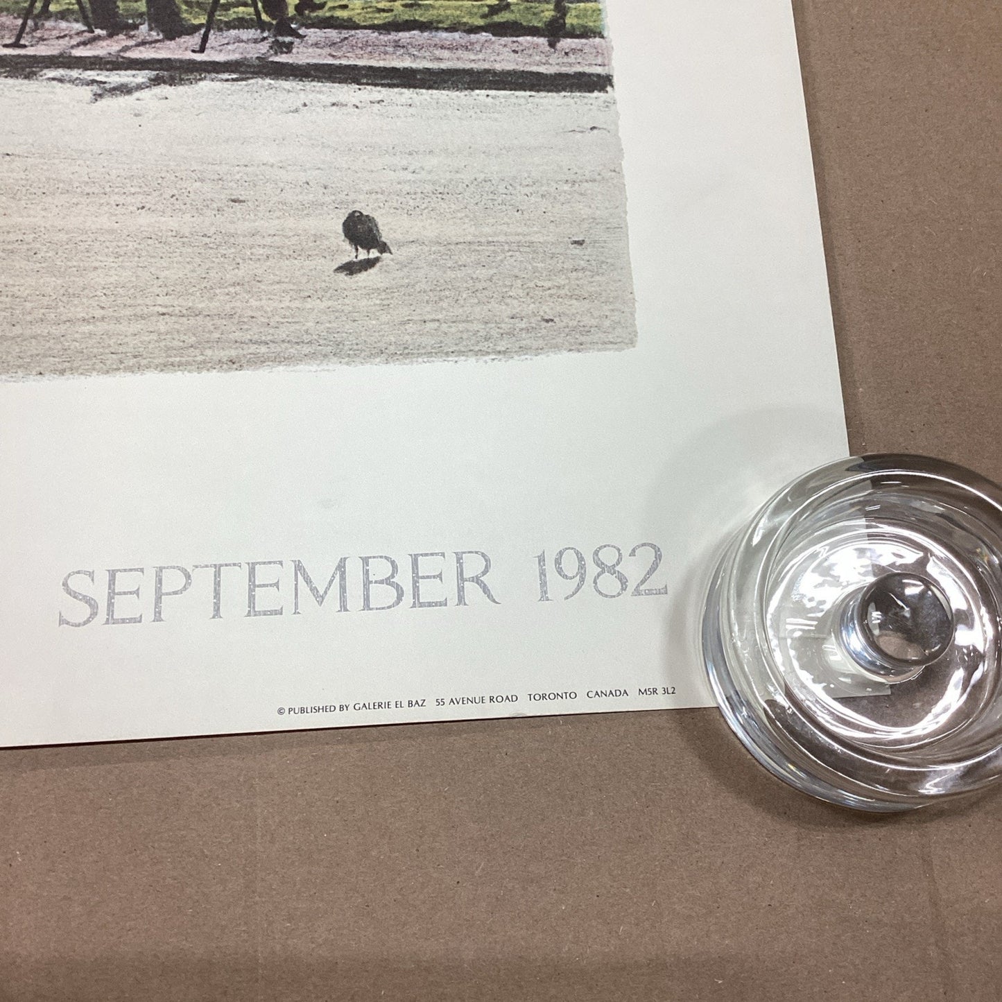 Harold Altman Galerie El Bay Toronto 1982 Poster Print - 25.5x20.5”