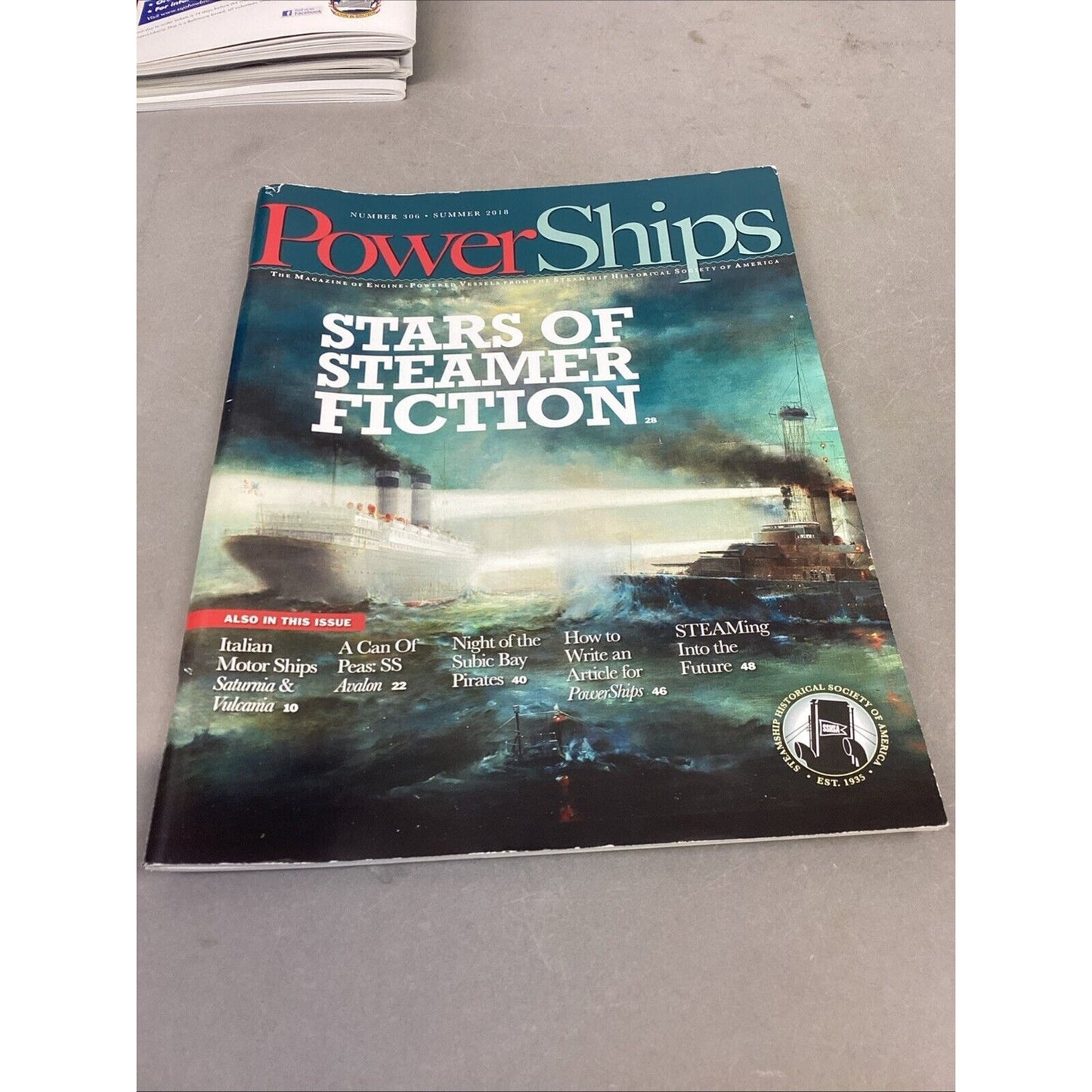Lot Of 13 - Power Ships Magazines - 2012, 2017-2020