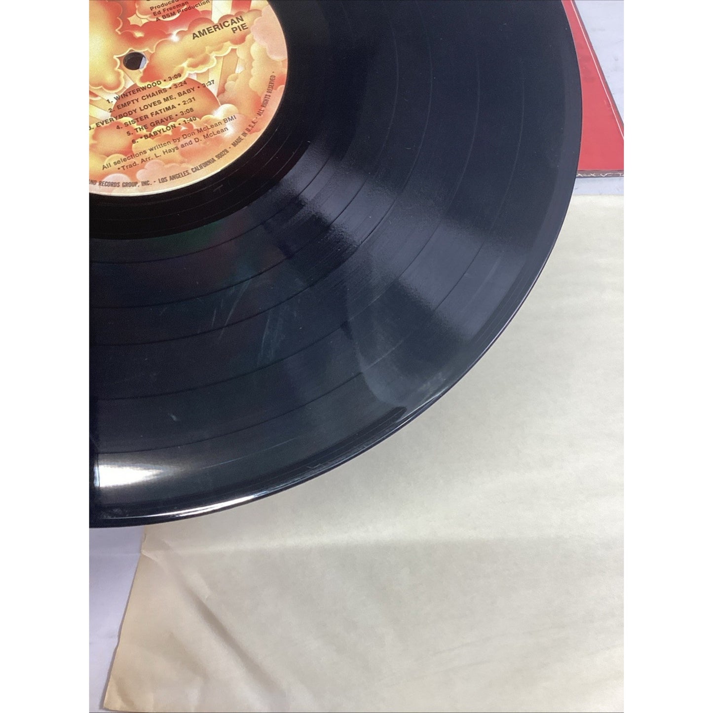 Don McLean American Pie Vinyl LP