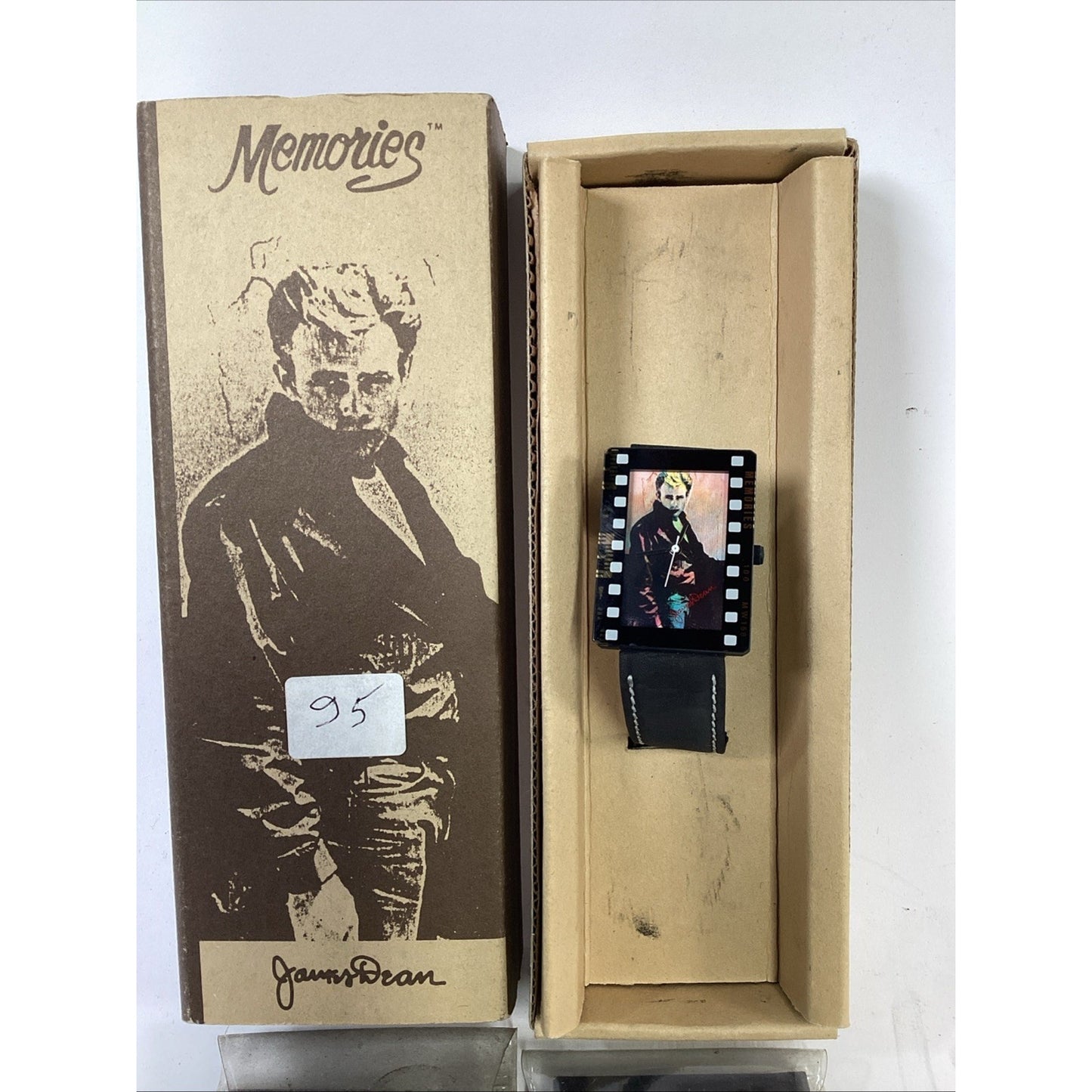 Set of 3 James Dean Watches - Memories In Box & 2 Movie Star Collection Watches