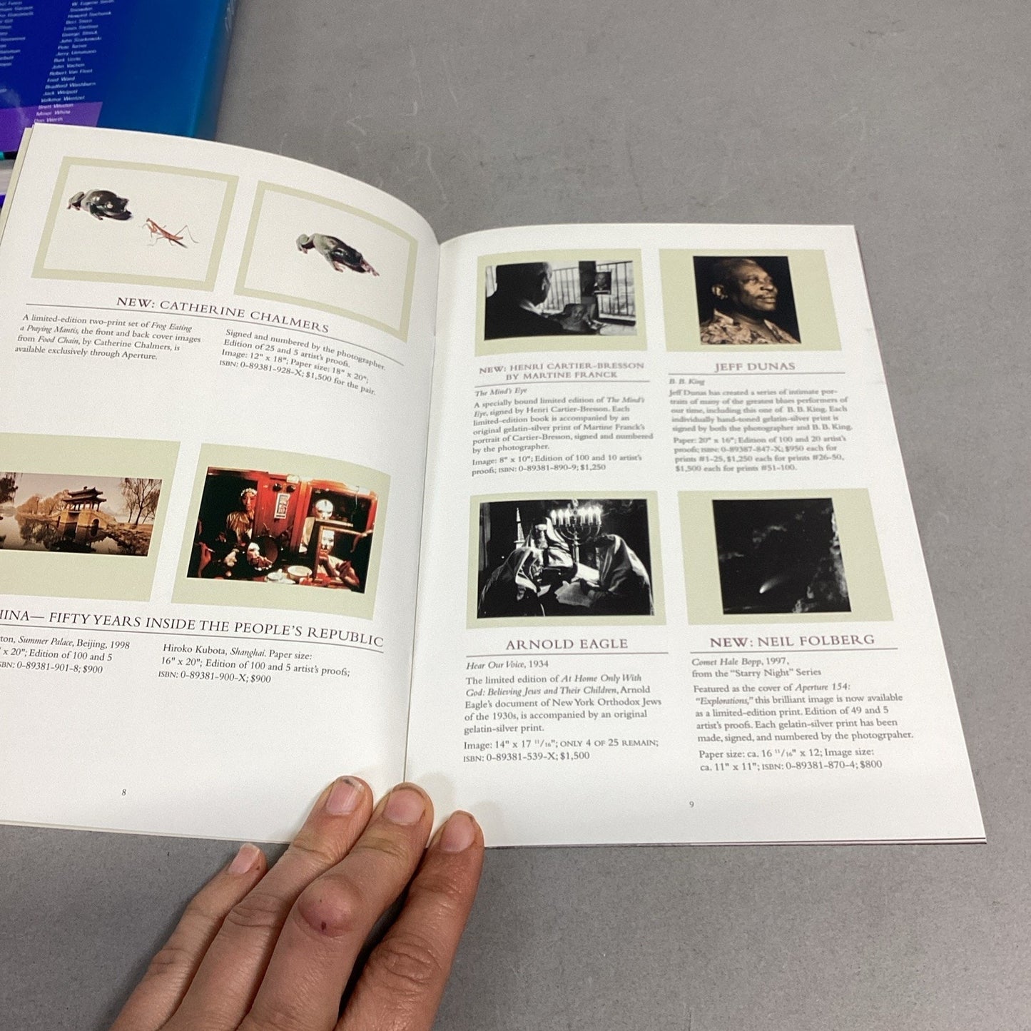 Master Photographs from PFA Exhibitions 1959-67, 2 Post Cards & Ltd Ed Portfolio