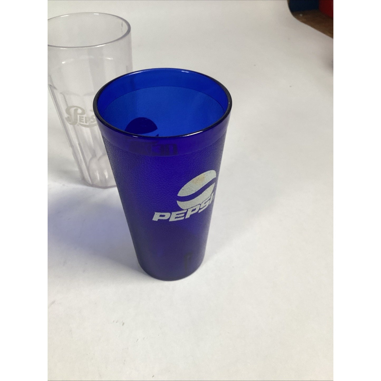 Lot Of 5 Vintage Coca Cola And Pepsi Plastic Tumblers