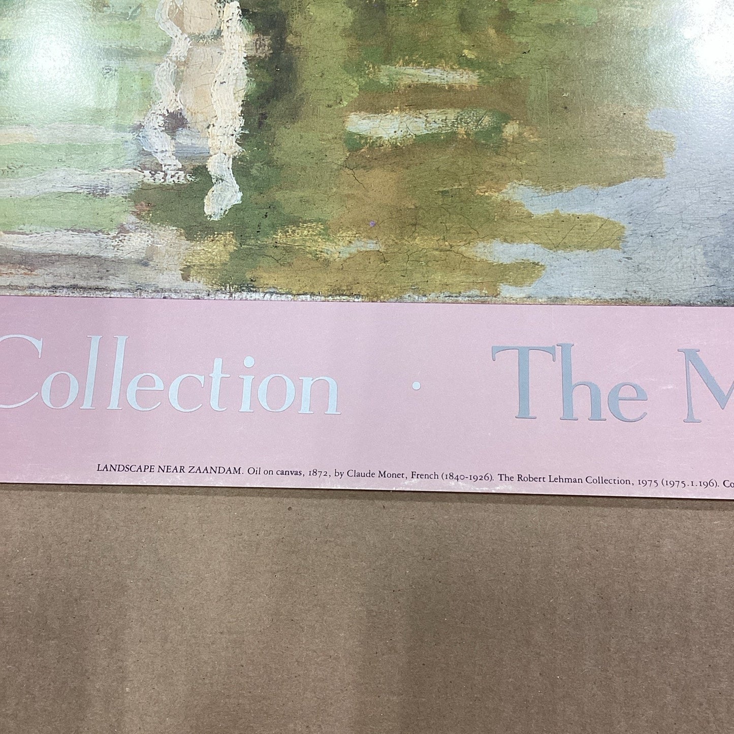 Robert Lehman Collection Poster 1985 Metropolitan Museum Of Art - 41.75x30”