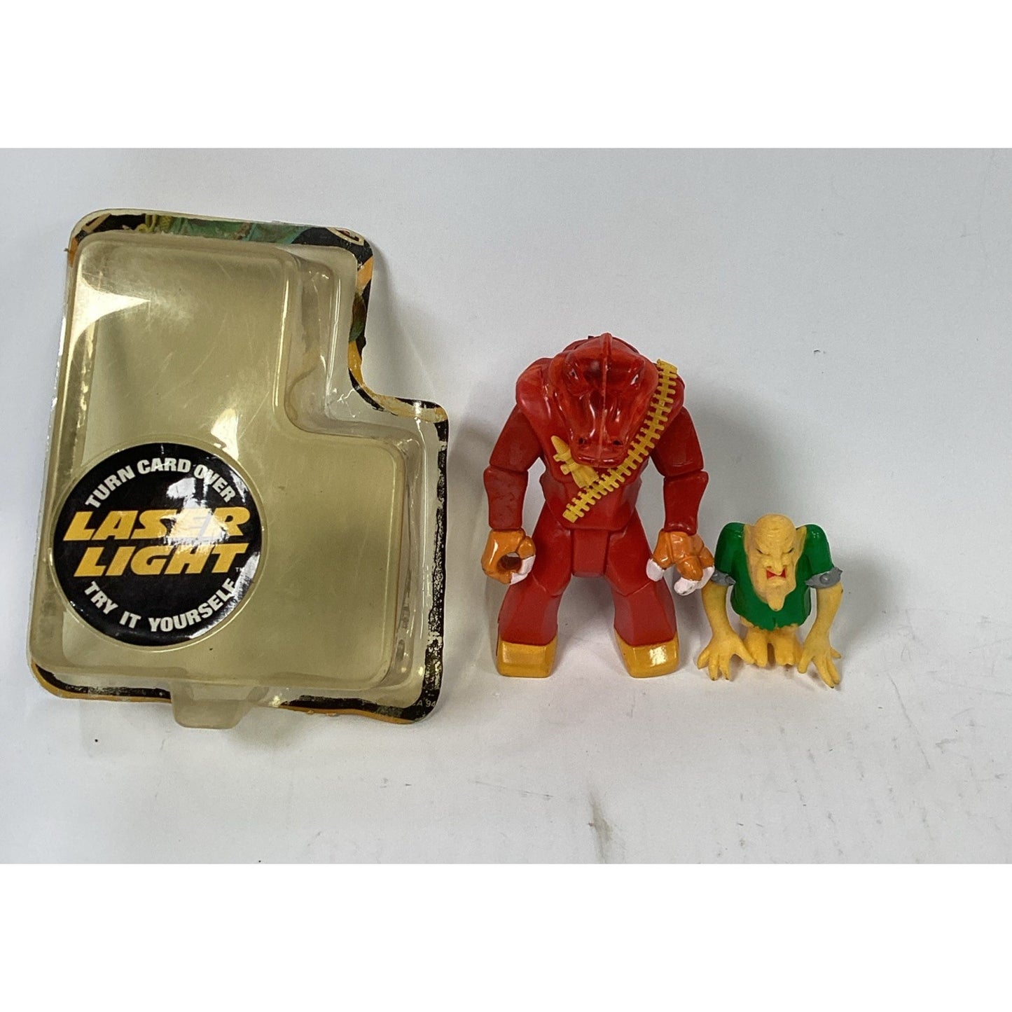1980s Galoob Blackstar Laser Lights Lava Loc Action Figures In Original Plastic