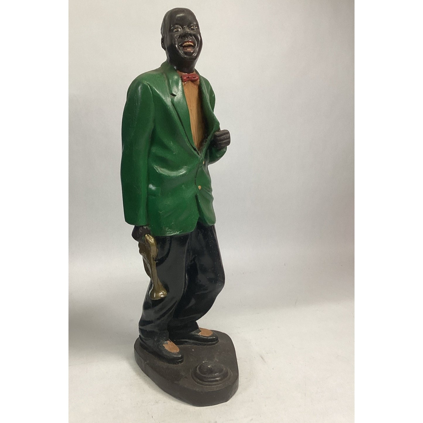 Vintage Jazz Musician Singing And Playing The Trumpet - 21.5”H