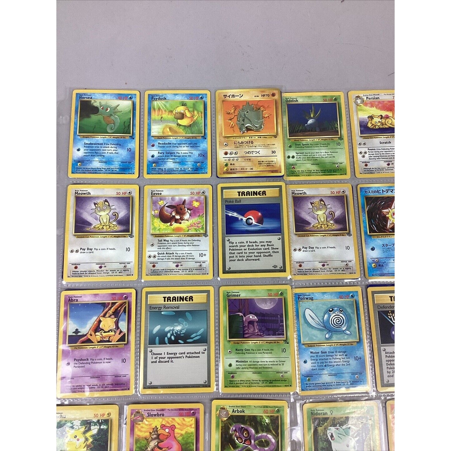 Lot Of 105 Collectible Pokémon Cards & 1 Sheet of Pokémon Stickers