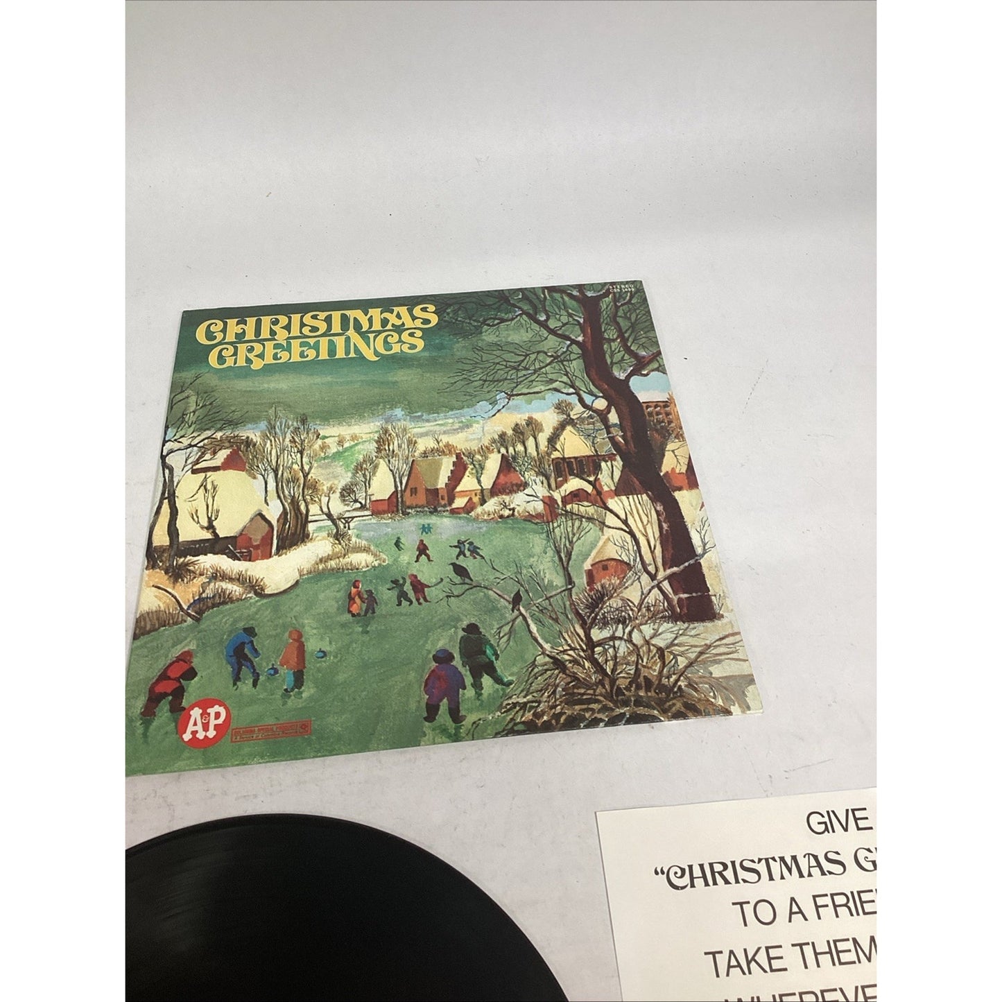 Christmas Greetings - 1970 Columbia Special Products Vinyl Record