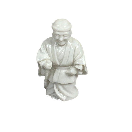 Vintage Miniature Chinese Samurai Figurine - 2.5”H