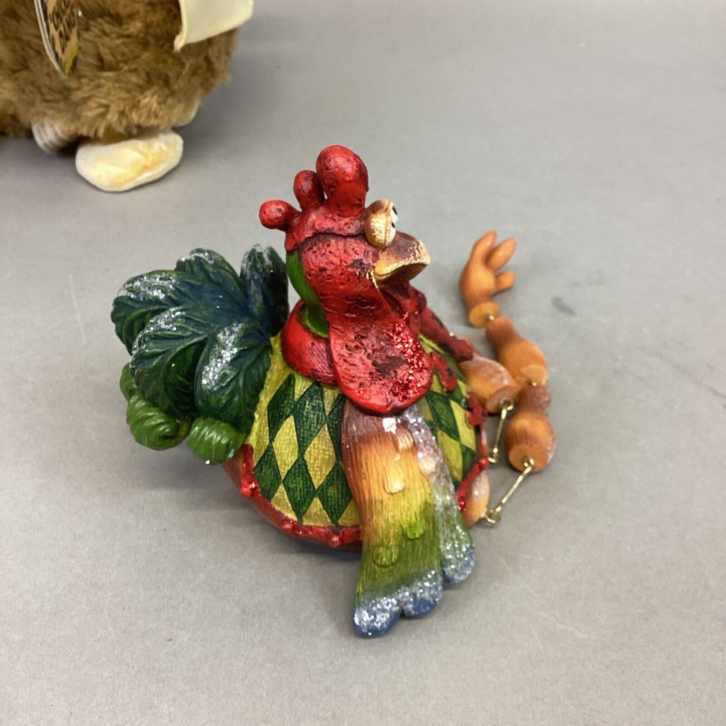 Lot Of 9 Turkey Thanksgiving Decor - Plaque, Shelf Sitter, 2 Puppets, 2 Plushes