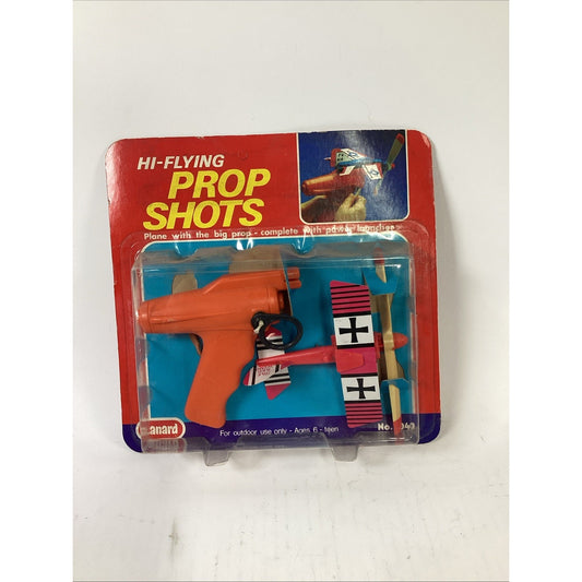 Vintage 1981 Lanard Hi-Flying Prop Shots - Unpunched Card - NOS
