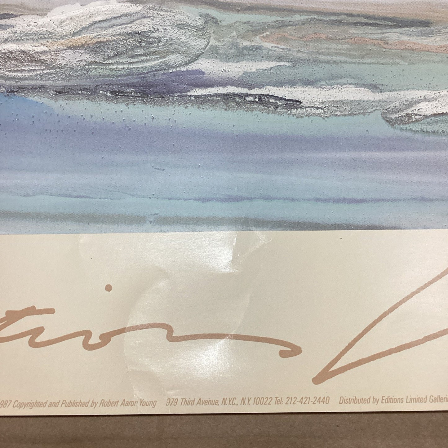 Elba Alvarez Editions Limited Marina - 58x36”