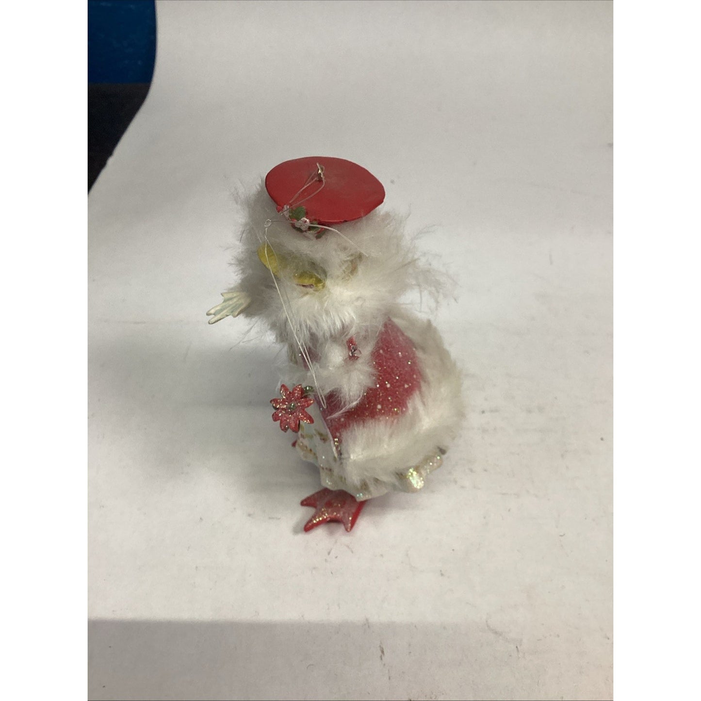 DEPT. 56 CHRISTMAS KRINKLES GIRL FROG ORNAMENT Holiday Gown Brewster