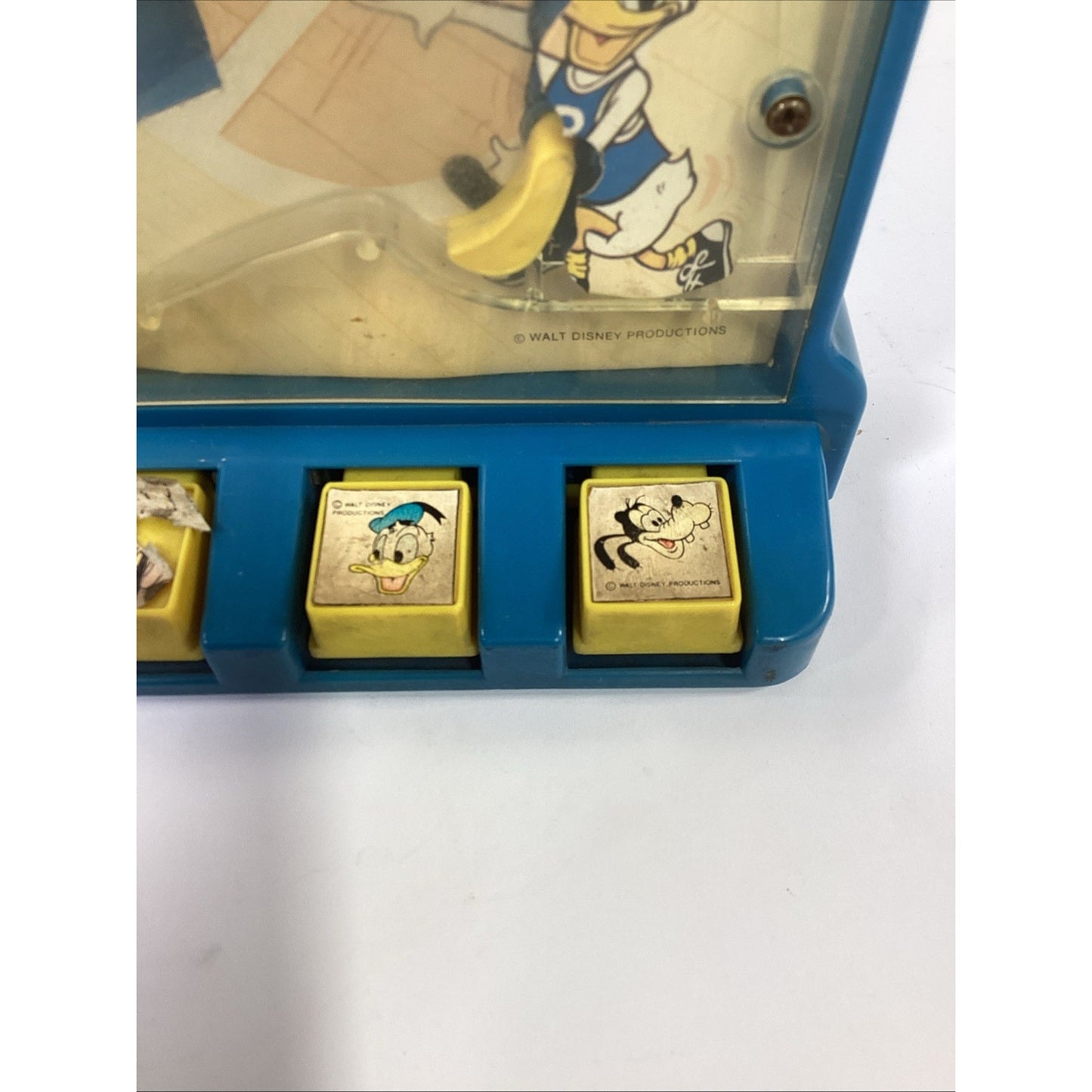 1978 Vintage Durham Disney Working Basketball Handheld Pinball Game