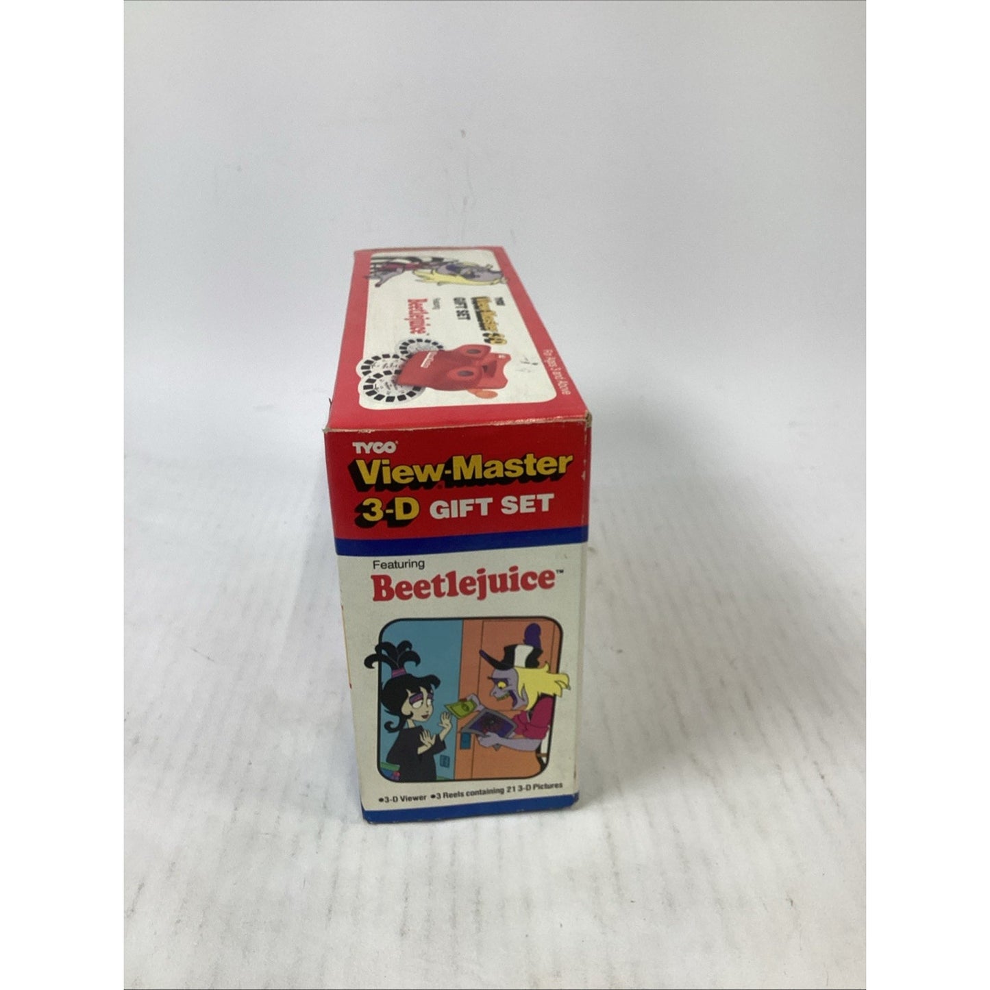 Tyco View Master 3-D Gift Set - Beetlejuice - 3D Viewer, 3 Reels W/ 21 3D Pictur