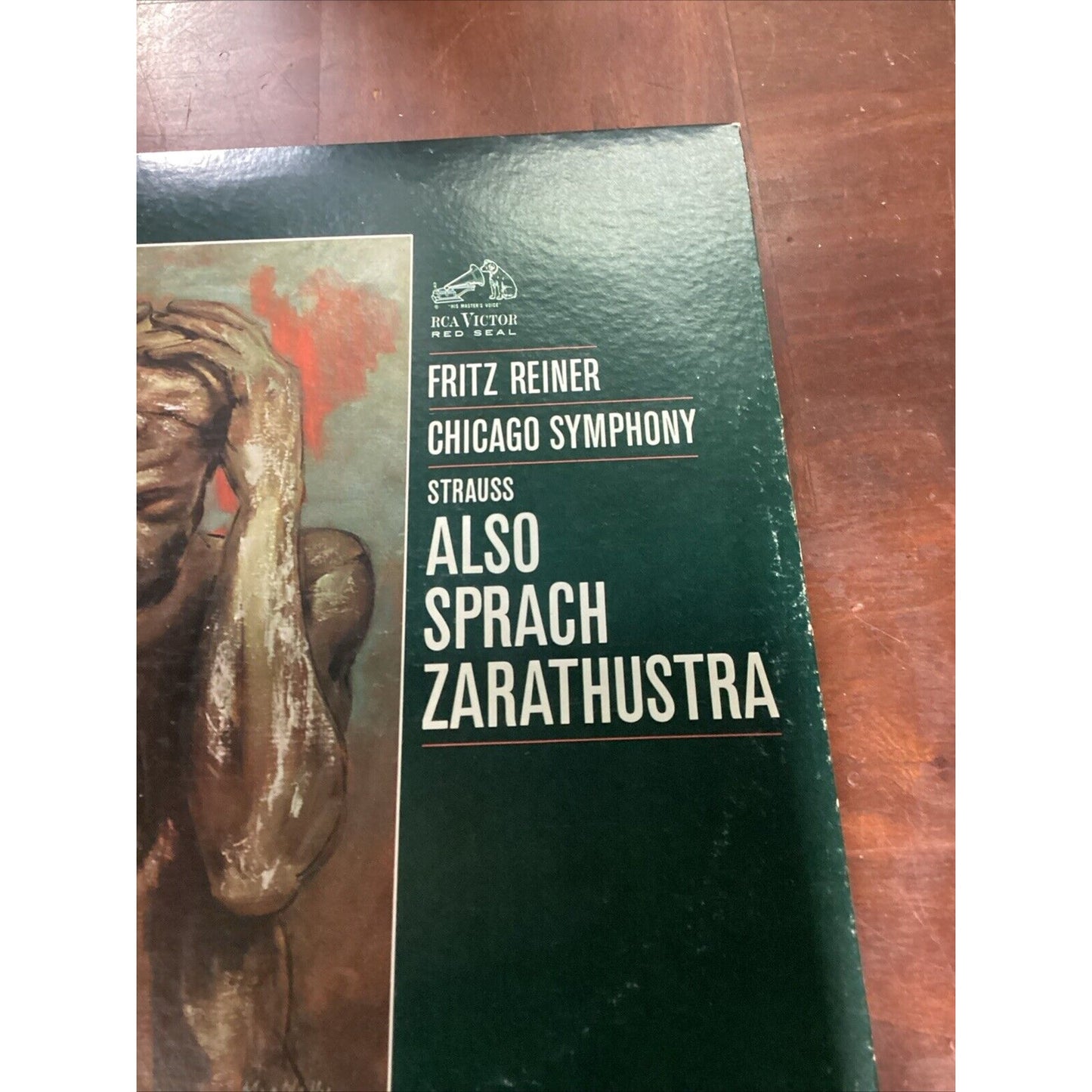 1962 Fritz Reiner Chicago Symphony Strauss Also Sprach Zarathustra LP Vinyl