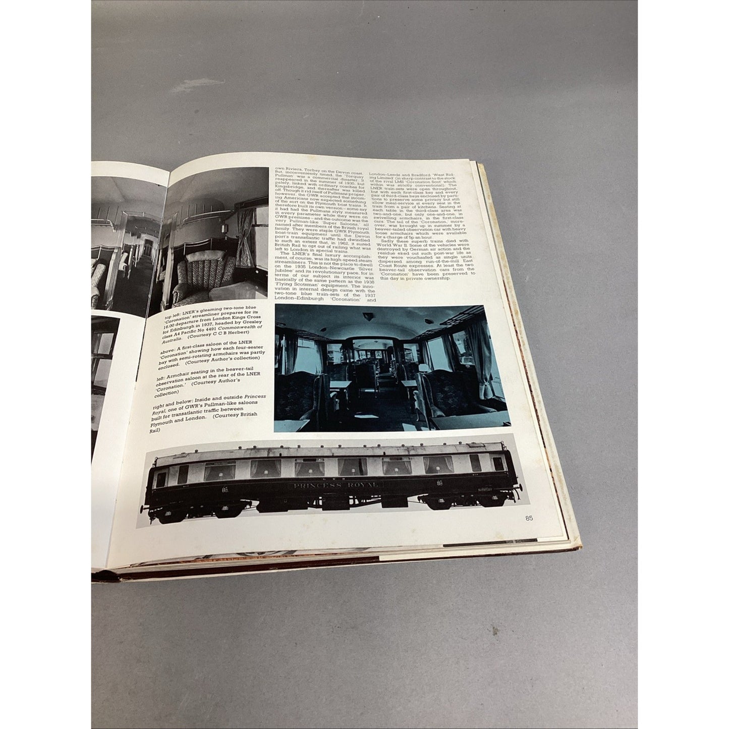 Luxury Trains of The World by G Freeman Allen 1979 (HC/DJ) - Illustrated