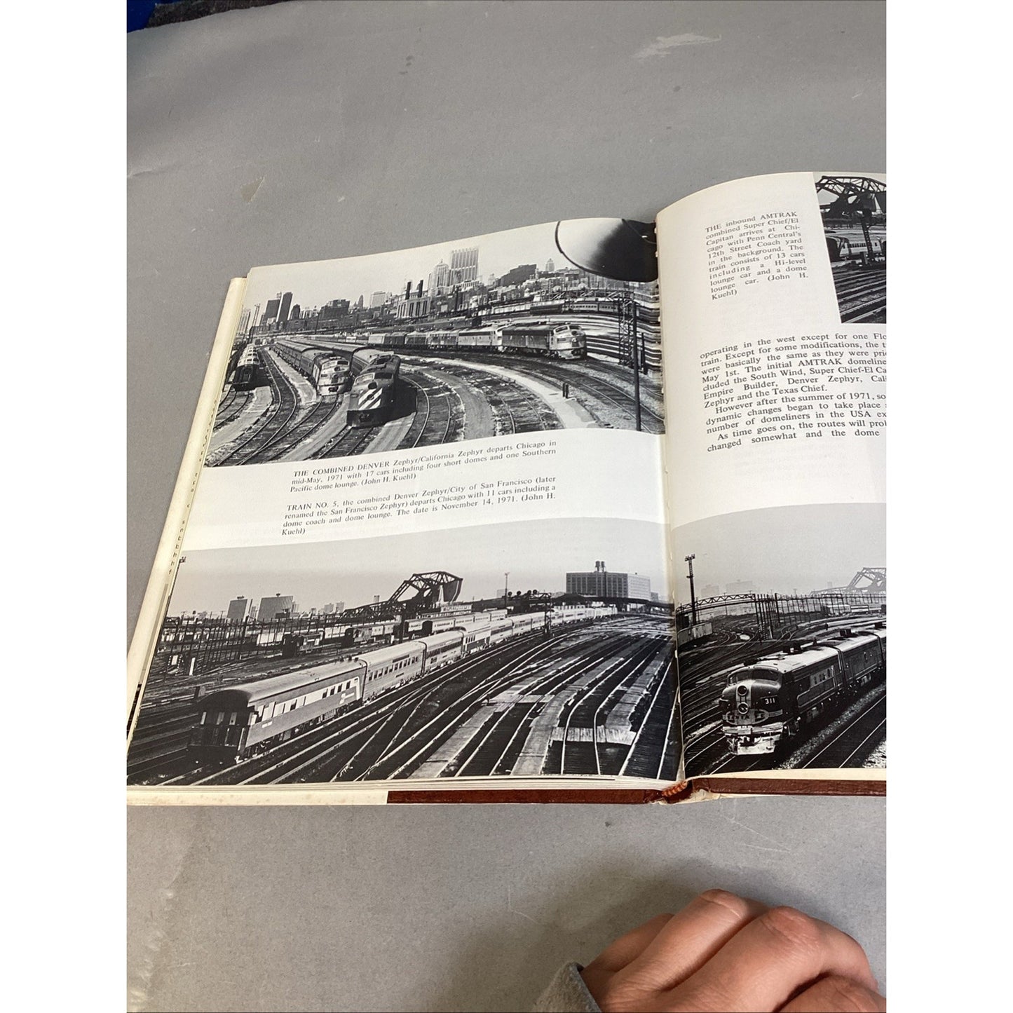 The Domeliners - A Pictorial History Of The Penthouse Trains- Patrick Dorin 1973