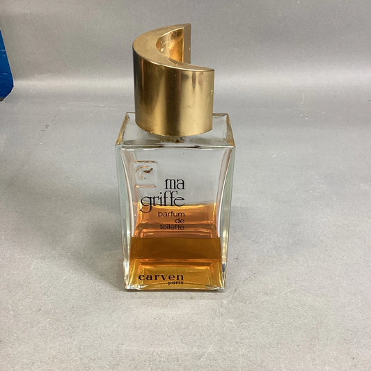 Vintage Parfum De Toilette Carven Paris Ma Griffe - 8 Oz - 40% Full