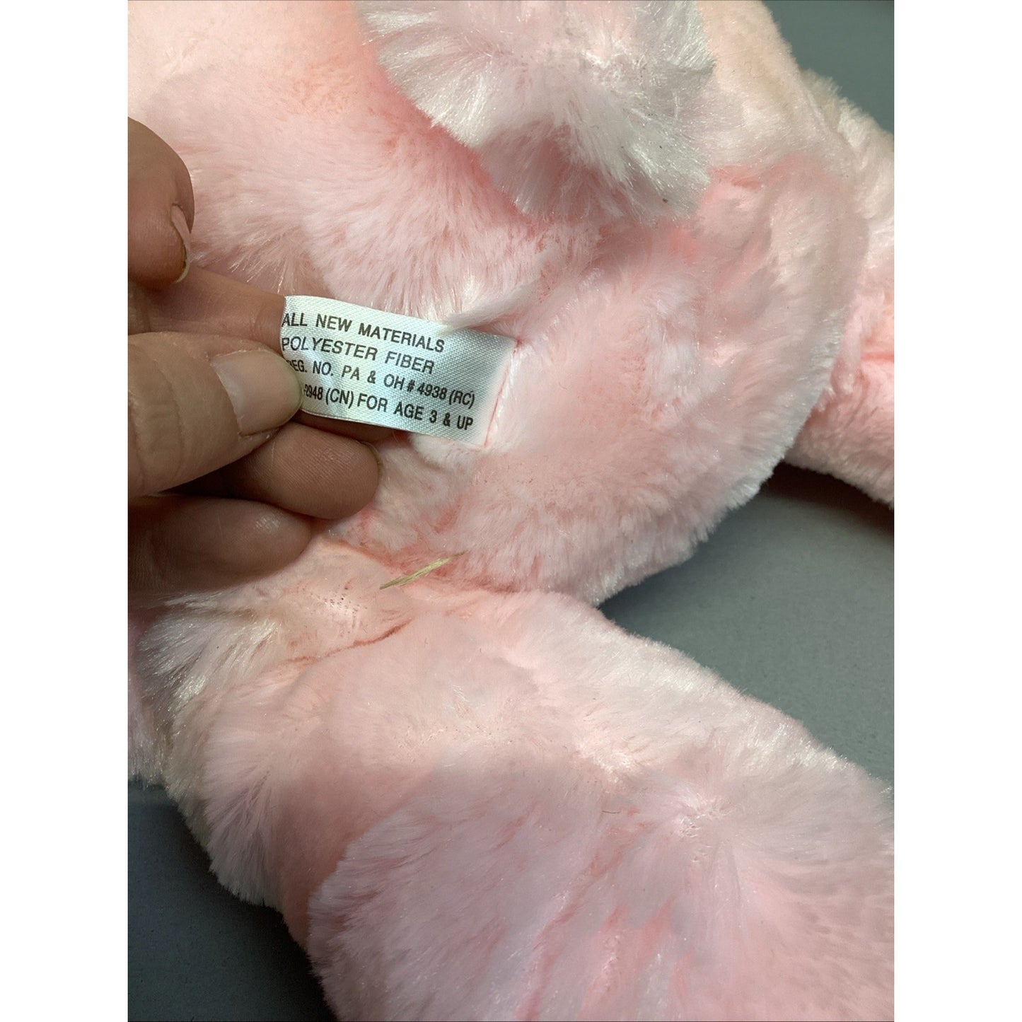 Set Of 5 Vintage Plush Bears/Cabbage Patch Dog - Alcatraz, PA Commonwealth Bears