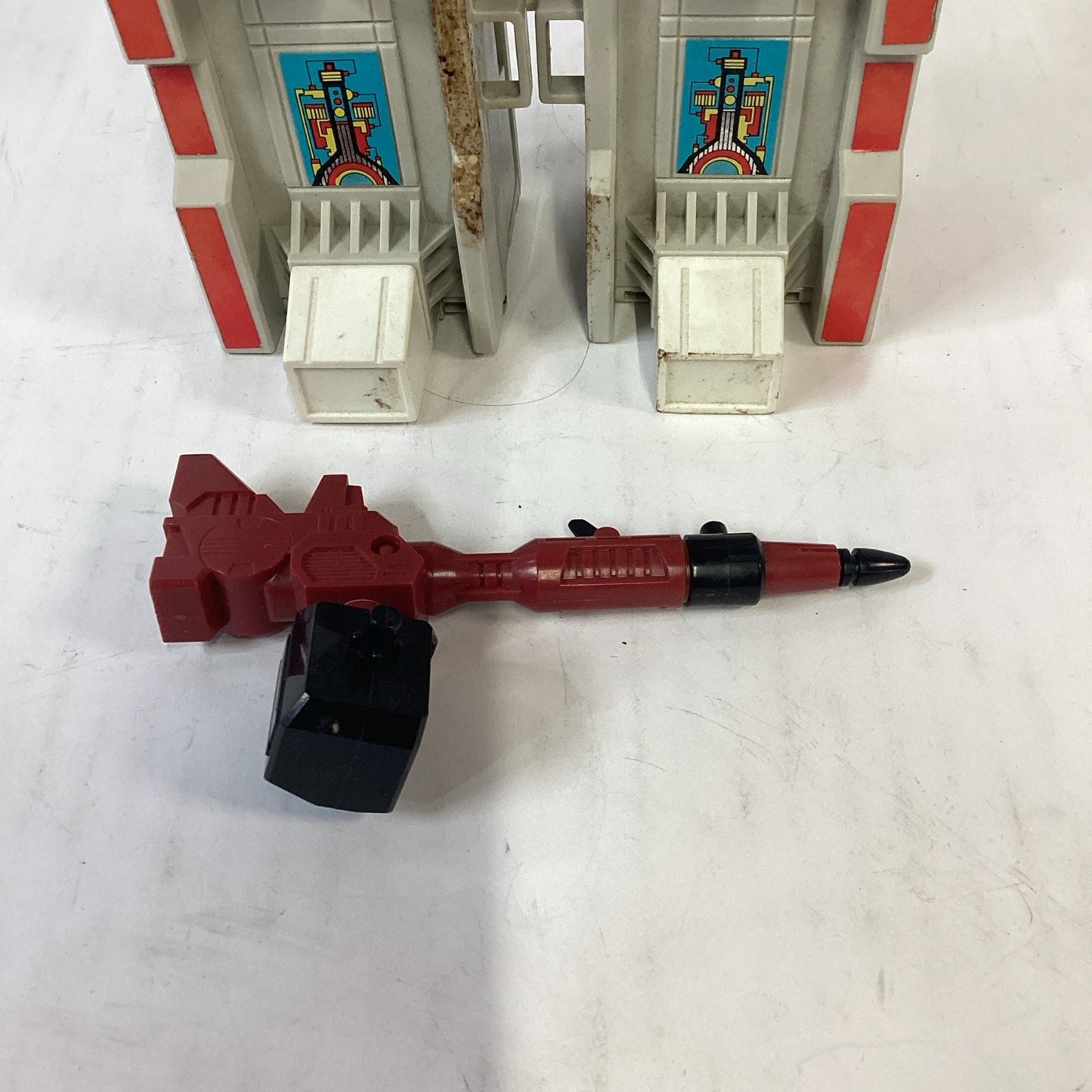 Metroplex Transformers G1 Autobot Battle Station (Hasbro, 1985) Incomplete