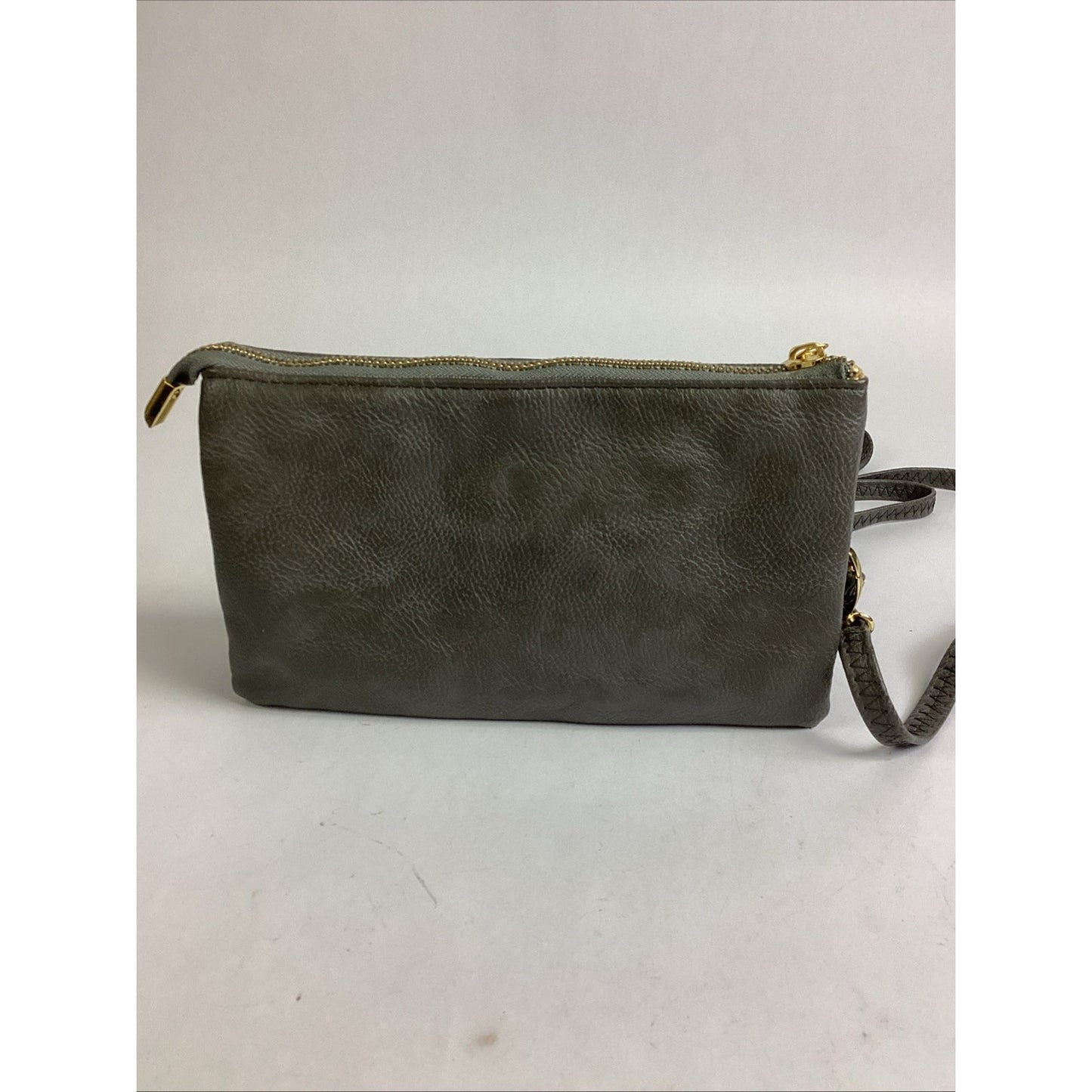 Michael Kors Gray Leather Purse Crossbody Bag