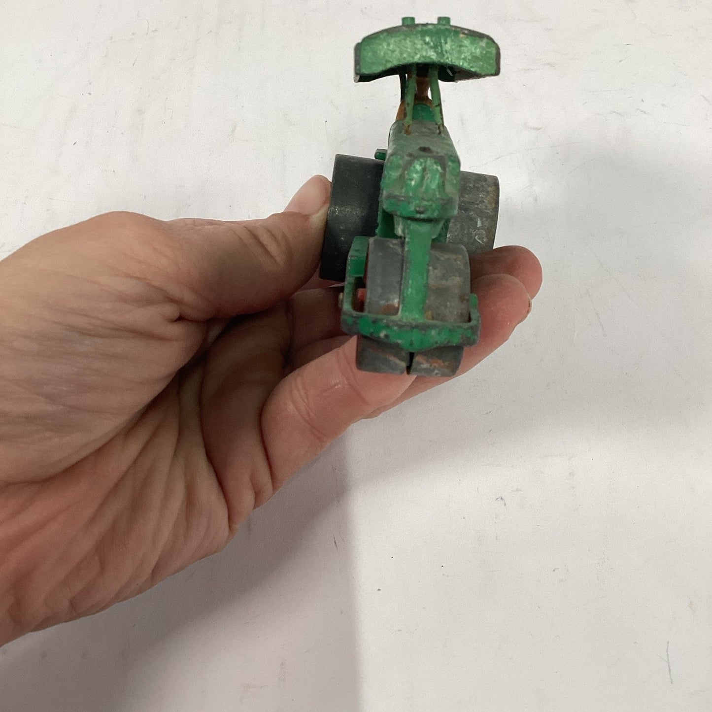 Vintage Dinky Meccano Green Aveling Barford Diesel Roller #279 1950's