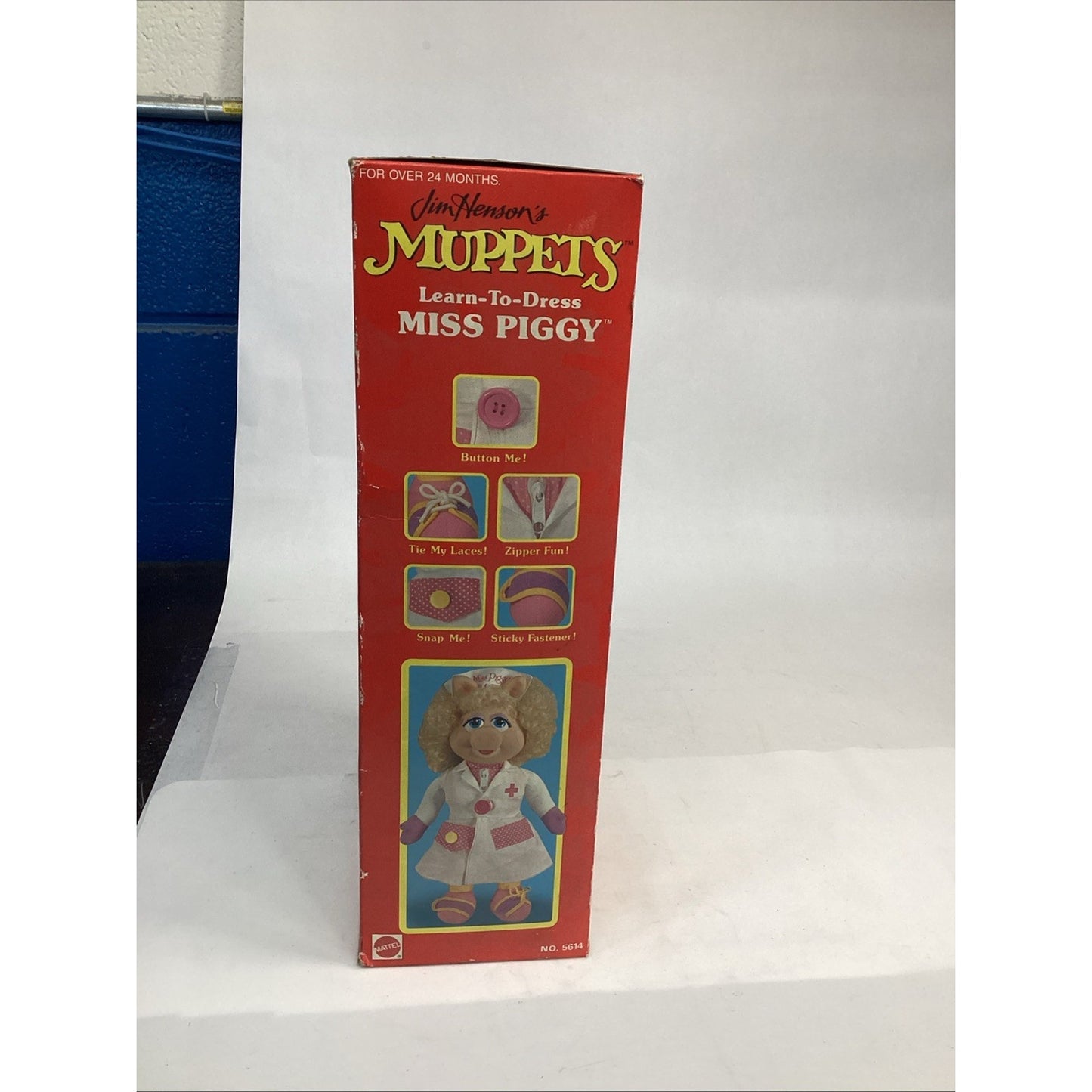 Jim Henson's Muppets Learn To Dress Miss Piggy Nurse Doll - Sealed