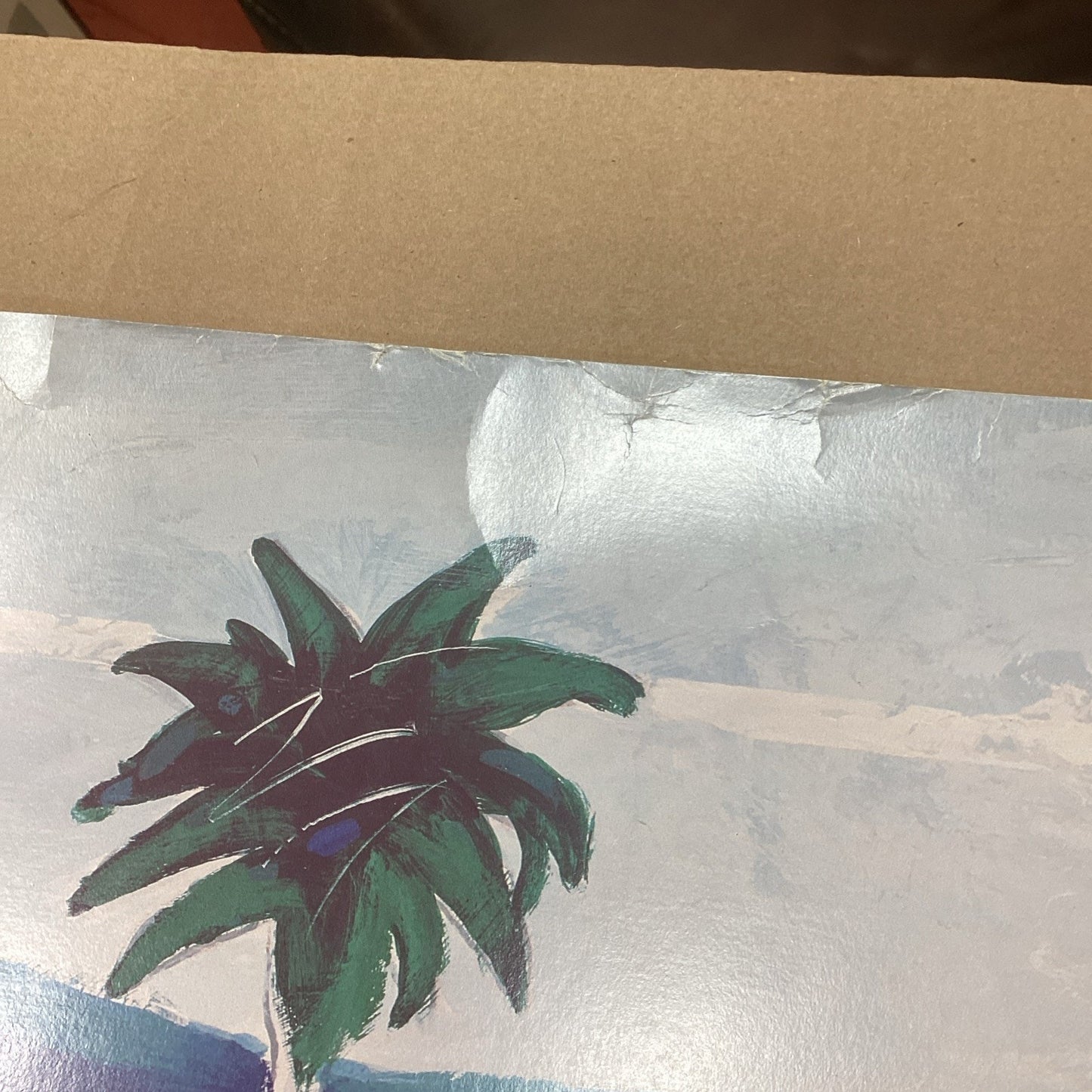 1988 Allison Daniel’s Front Line Editions Sailboats Poster Print - 48.75x36”
