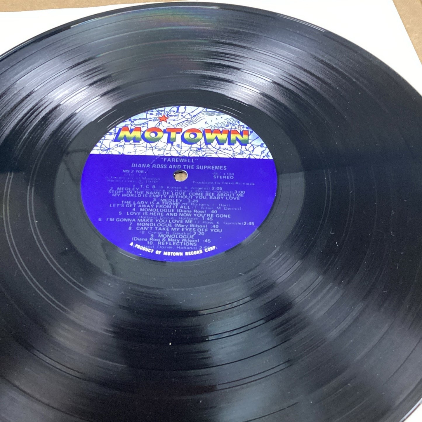 Diana Ross and the Suprmes Farewell Motown 2XLP Box Set W/ Booklet - 1970