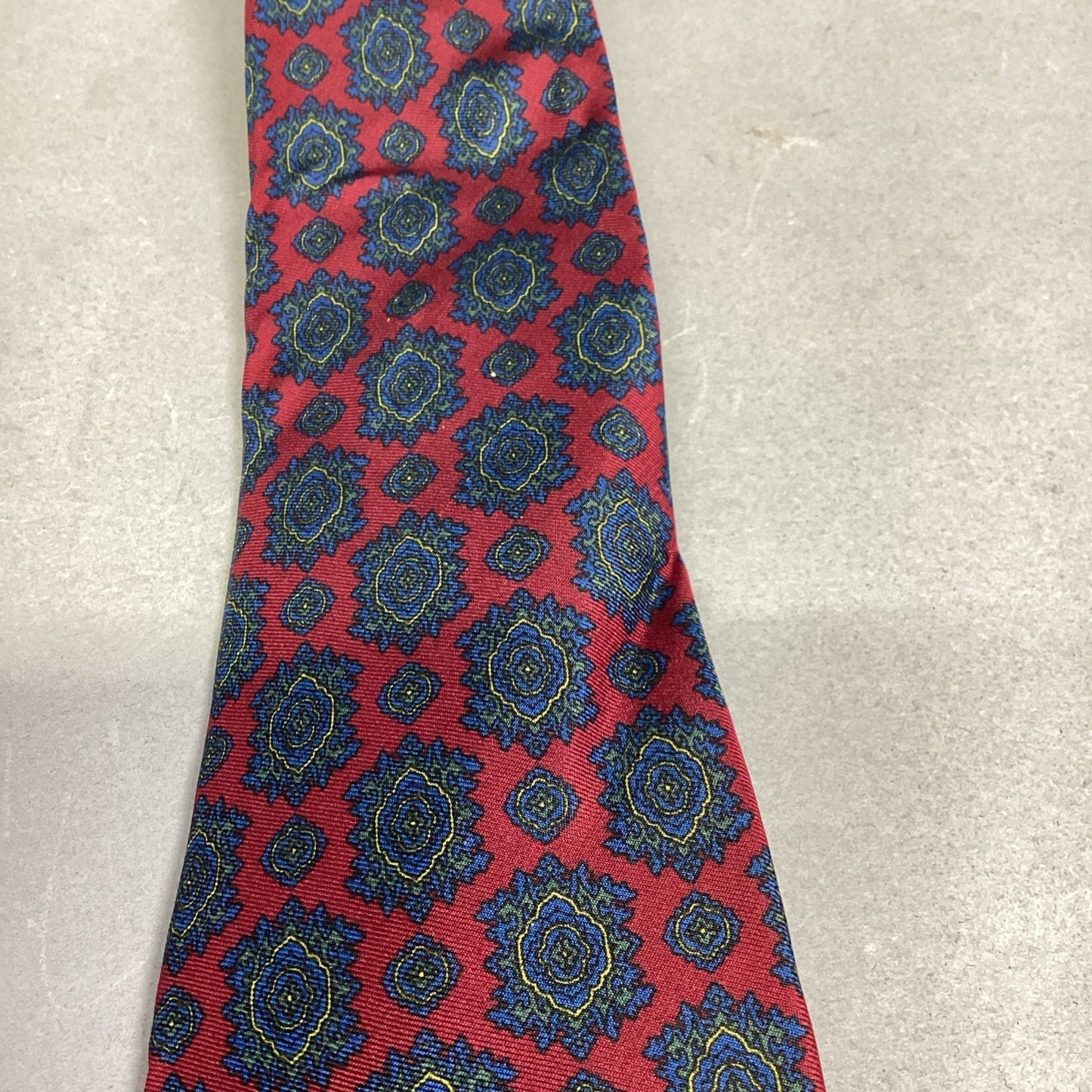 Robert Talbot Men’s Wine Colored Silk Neck Tie