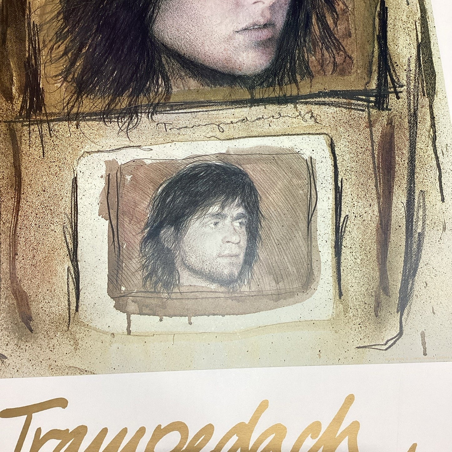 Trampedach New York Abstract Art Poster - 39.25x27.25”