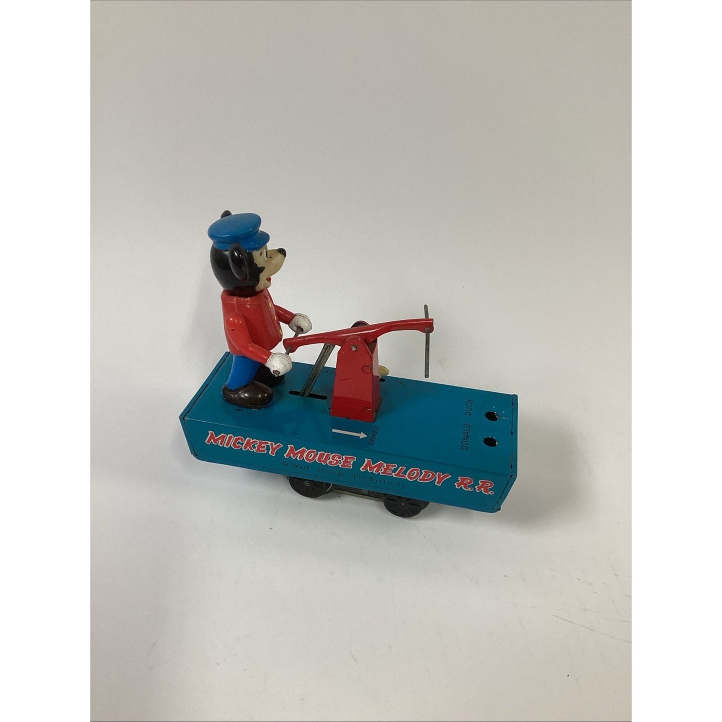 1967 Frankonia Walt Disney Mickey Mouse Melody Rail Road Toy - Parts/Repair