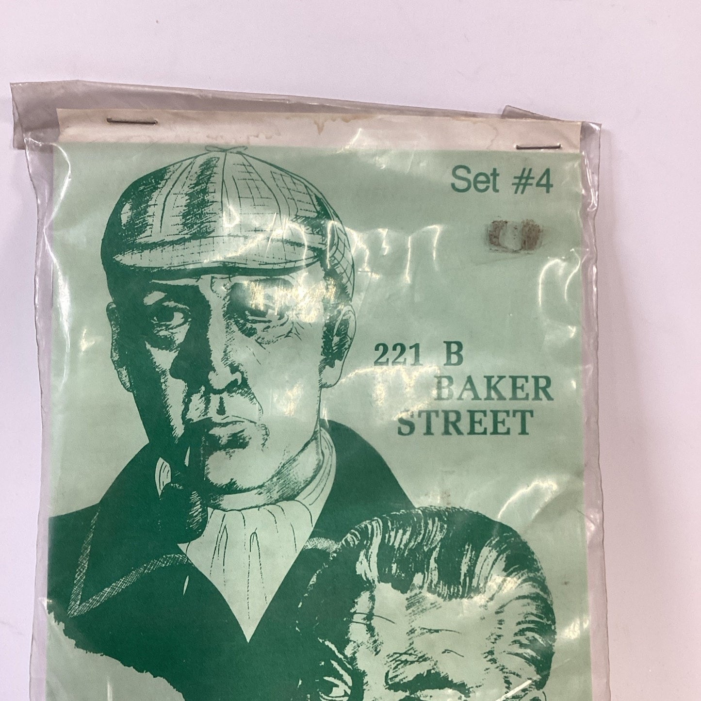 Vtg New Sealed 1979 221 B Baker Street Game Expansion Set #4