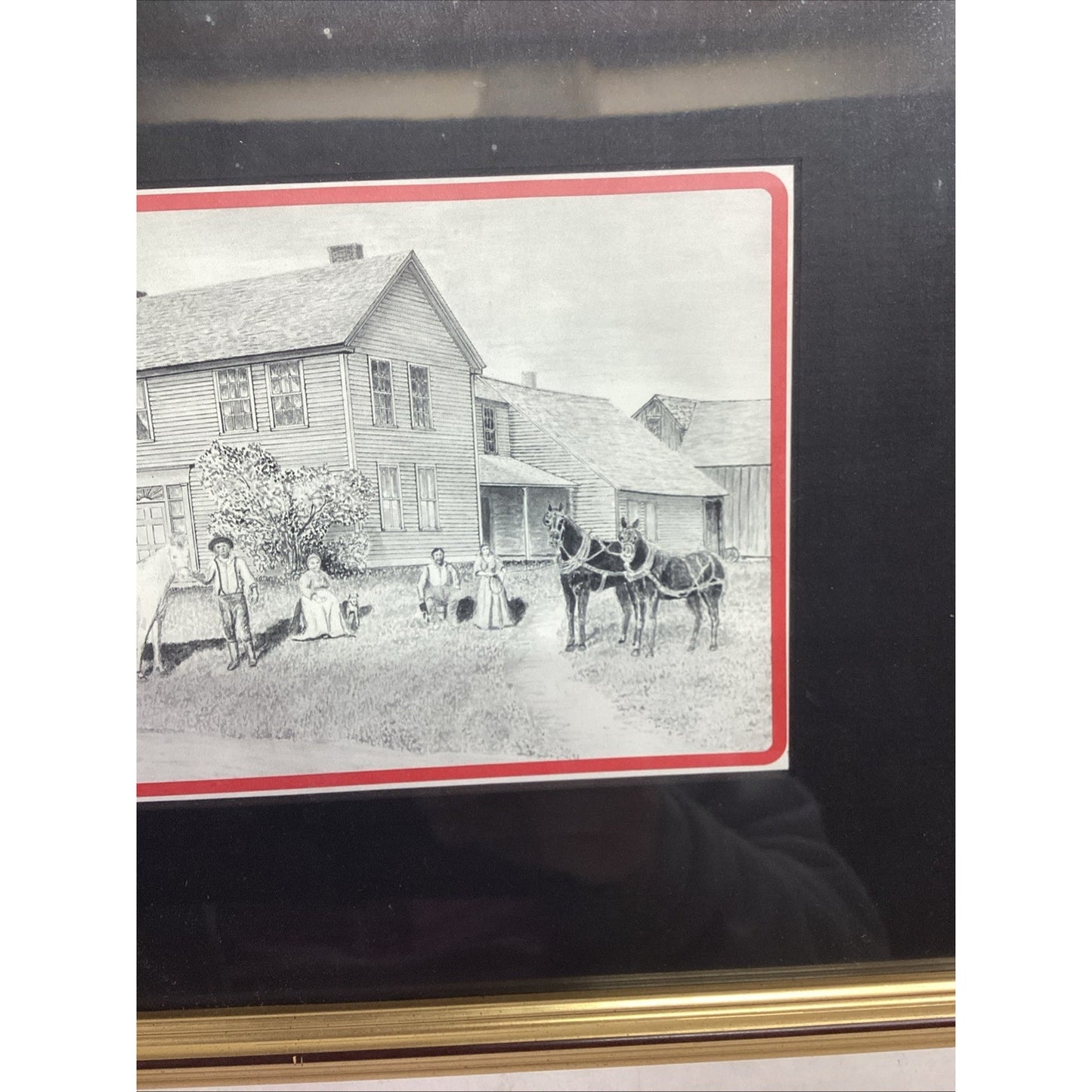 Robinson Winchester Farm (Marlboro, Vermont) Pencil Drawing By Jim Lucy
