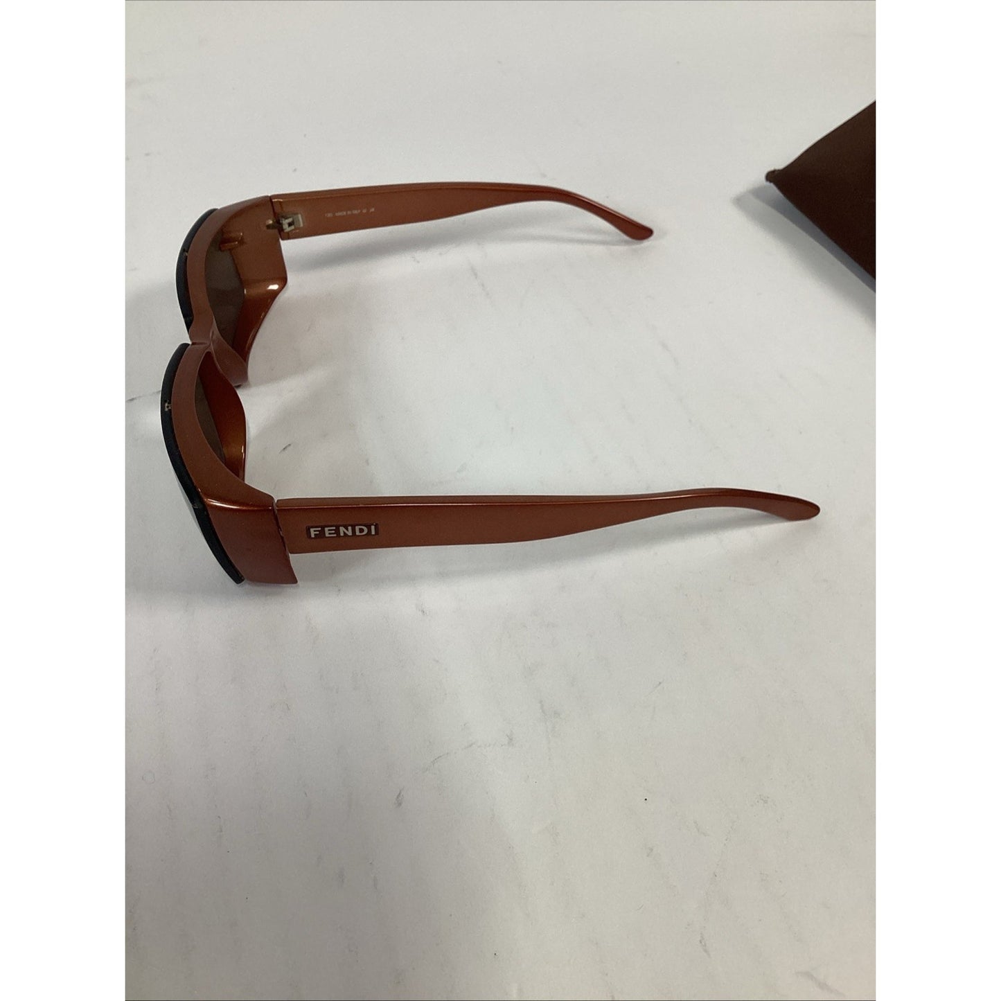 Vintage Fendi Sunglasses W/ Removable Lenses & Private Eyes Case - Italy