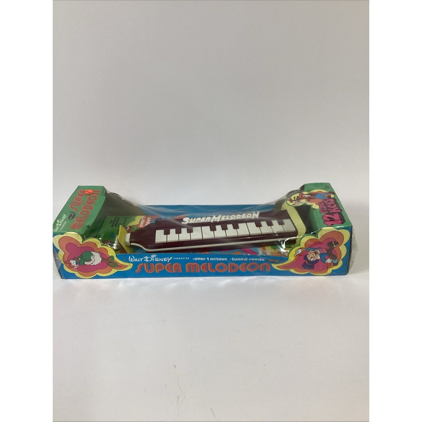 Vintage Rare NOS Disney Super Melodeon 12 Piano Keys