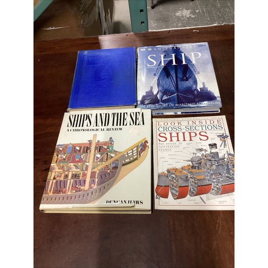 Shipping Wonders Of The World, Smithsonian Ship, Ships & The Sea, Cross Sections
