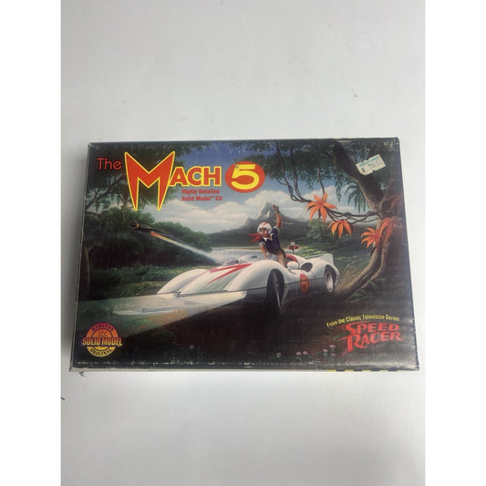 Vtg 1995 Horizon Solid Model Speed Racer Mach 5 Solid Model Kit