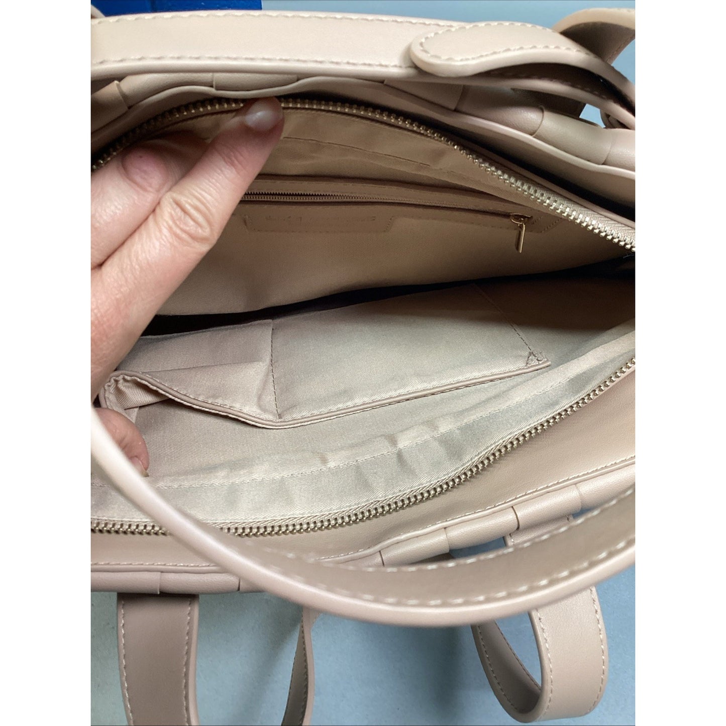 Like Dreams Woven Waffle Weave Shoulder Bag Purse