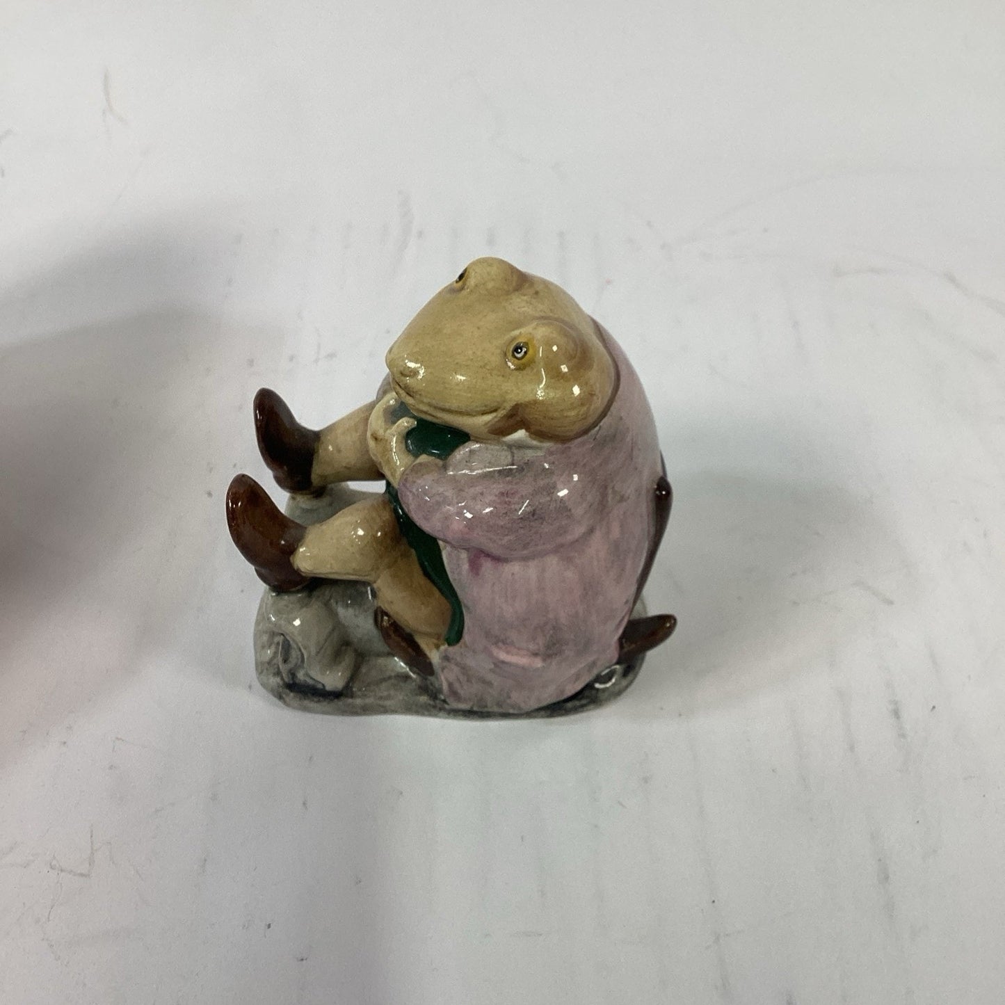 Beswick Beatrix Potter Mr Jackson Frog Figure 1974 UK Vintage Porcelain