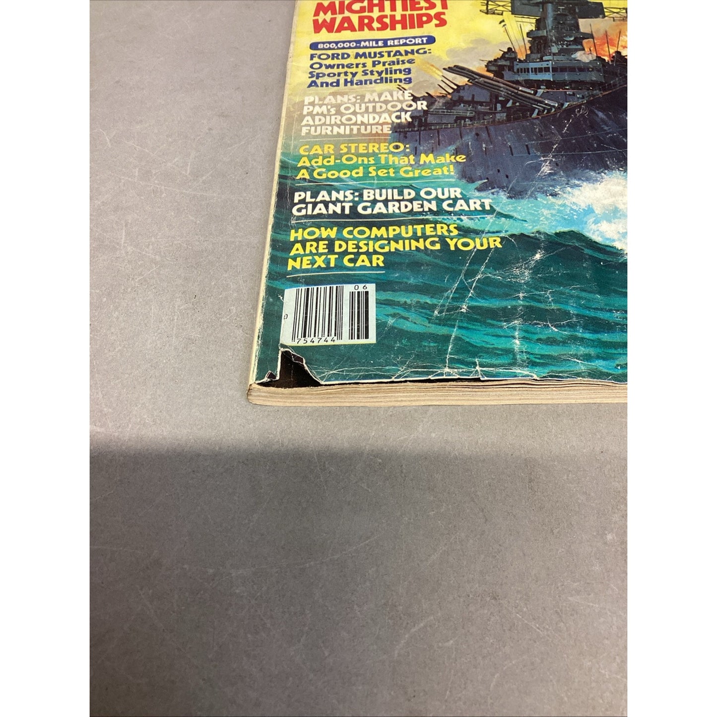 Popular Mechanics Return Of The Mightiest Warships 1982 & Sea Classics USS NJ