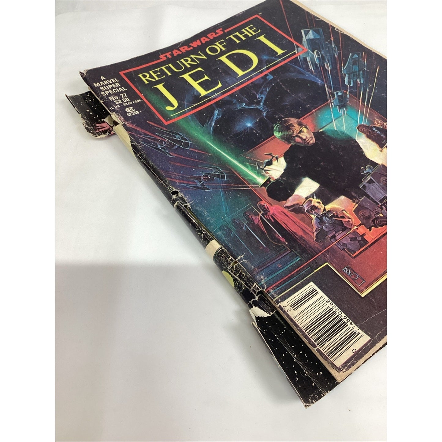 Star Wars Return Of The Jedi Comic Book & Empire Strikes Back Magazine