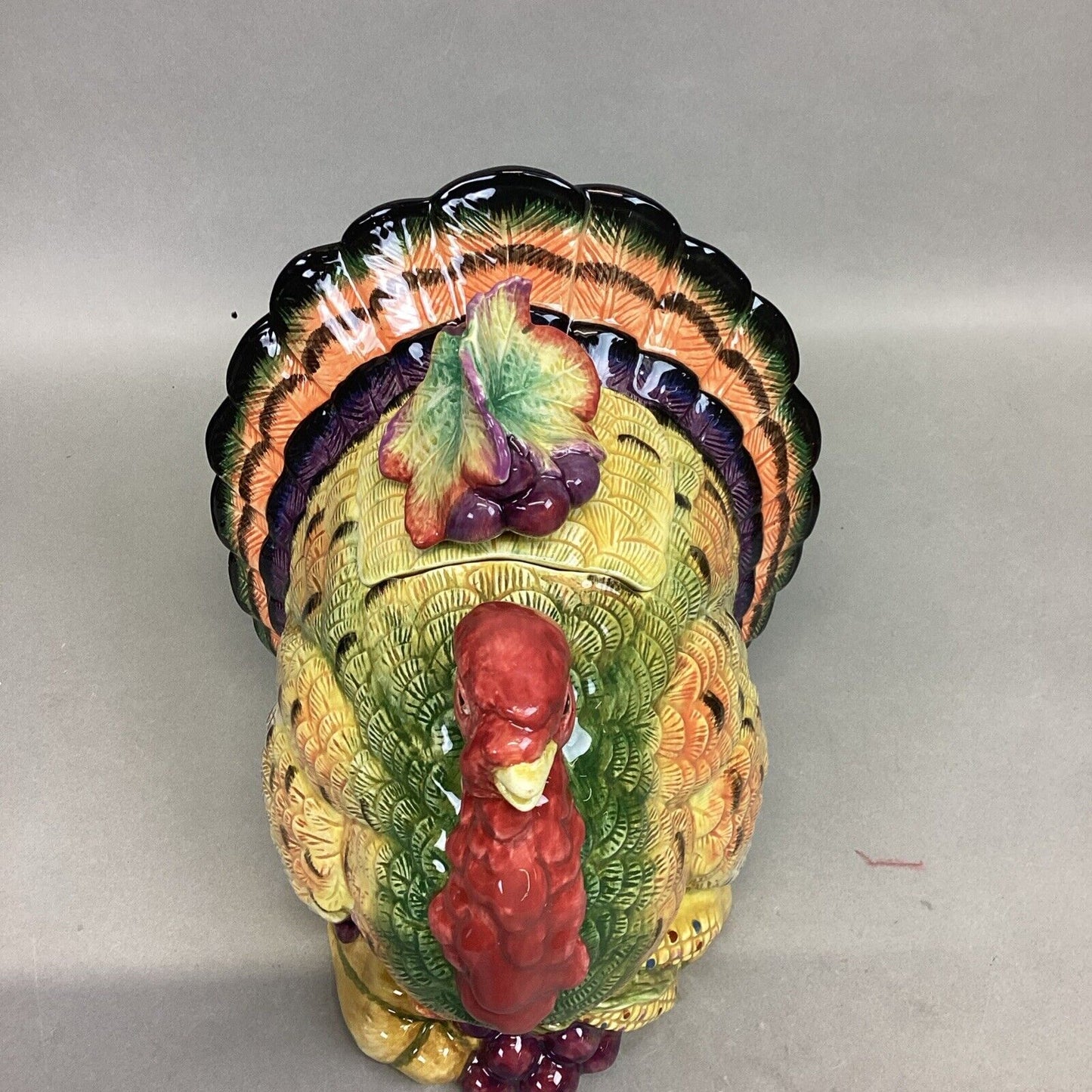 Vintage Fitz & Floyd Classics Harvest Heritage Decorative Turkey Teapot