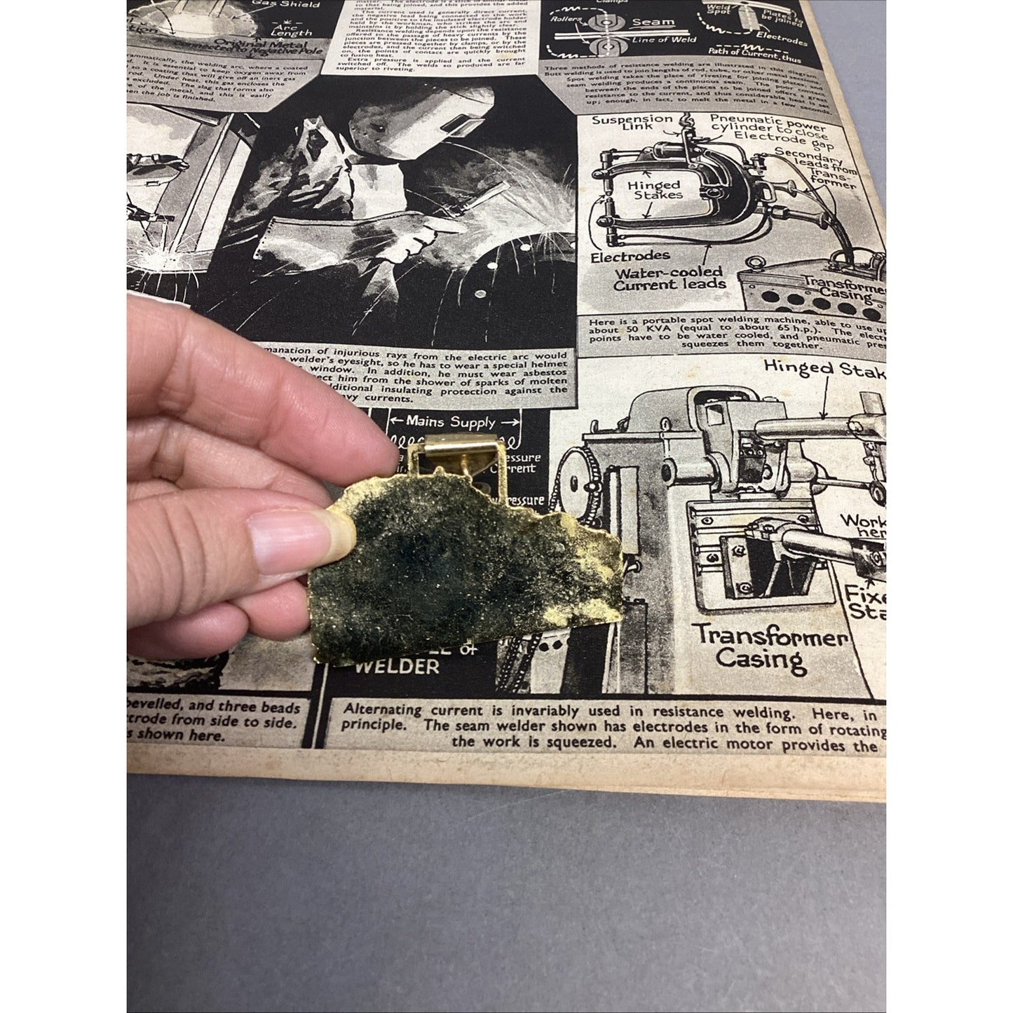 Rare VTG MODERN WONDER Magazine- September 24, 1938 W/ Union Pacific RR Keychain