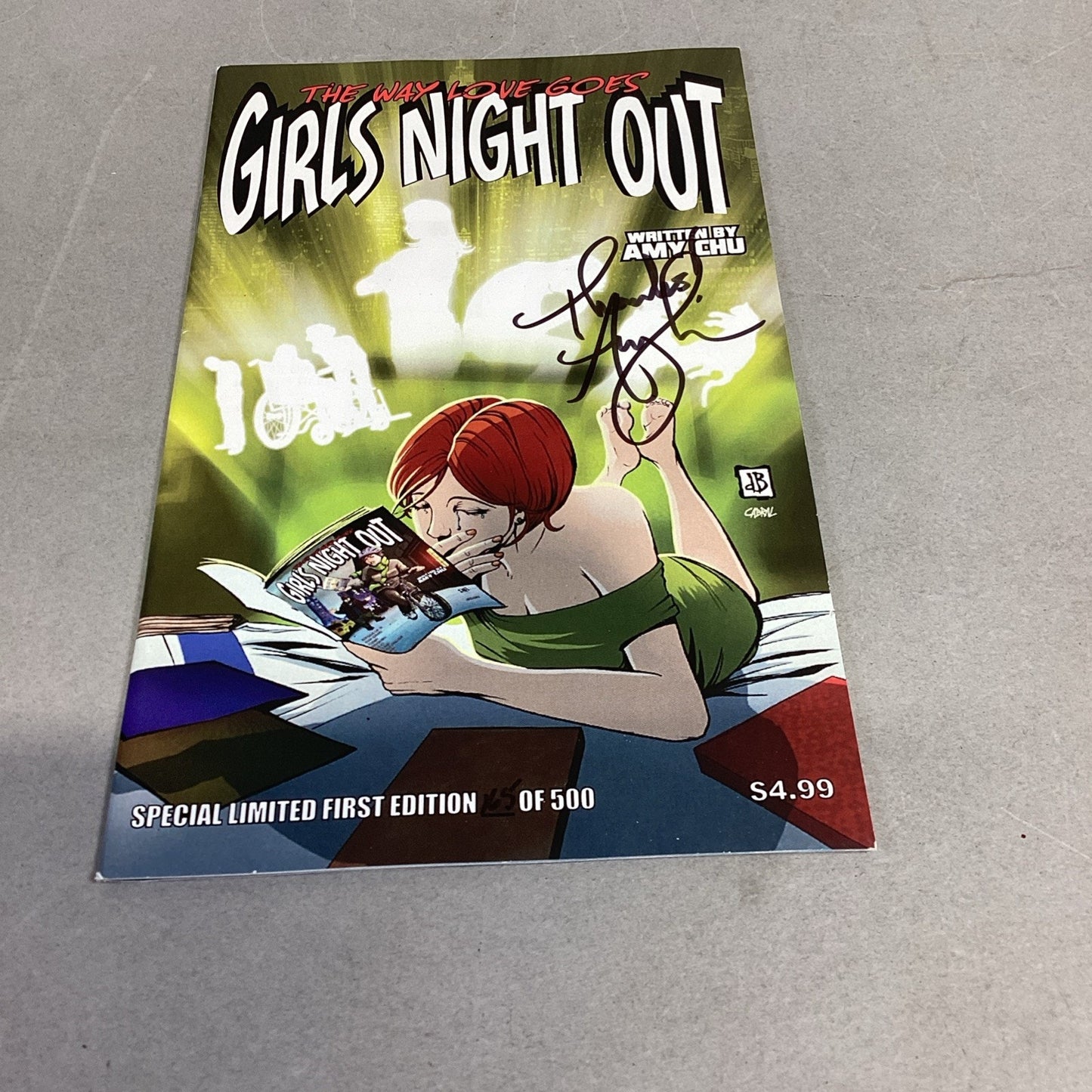 Girls Night Out (Signed) Special Limited 1st Edition/Saving Abby/VIP Room Comics