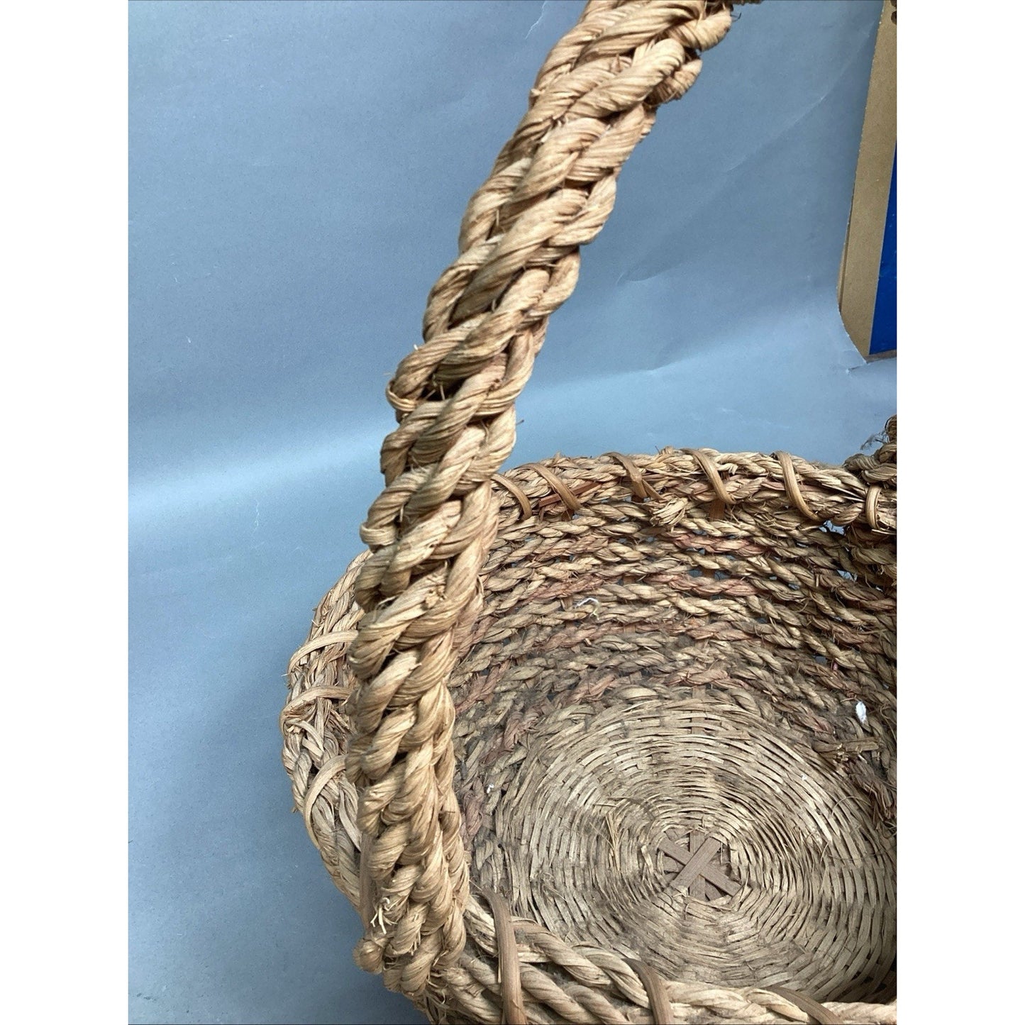 Vintage Woven Basket - 15”Hx11.75”D
